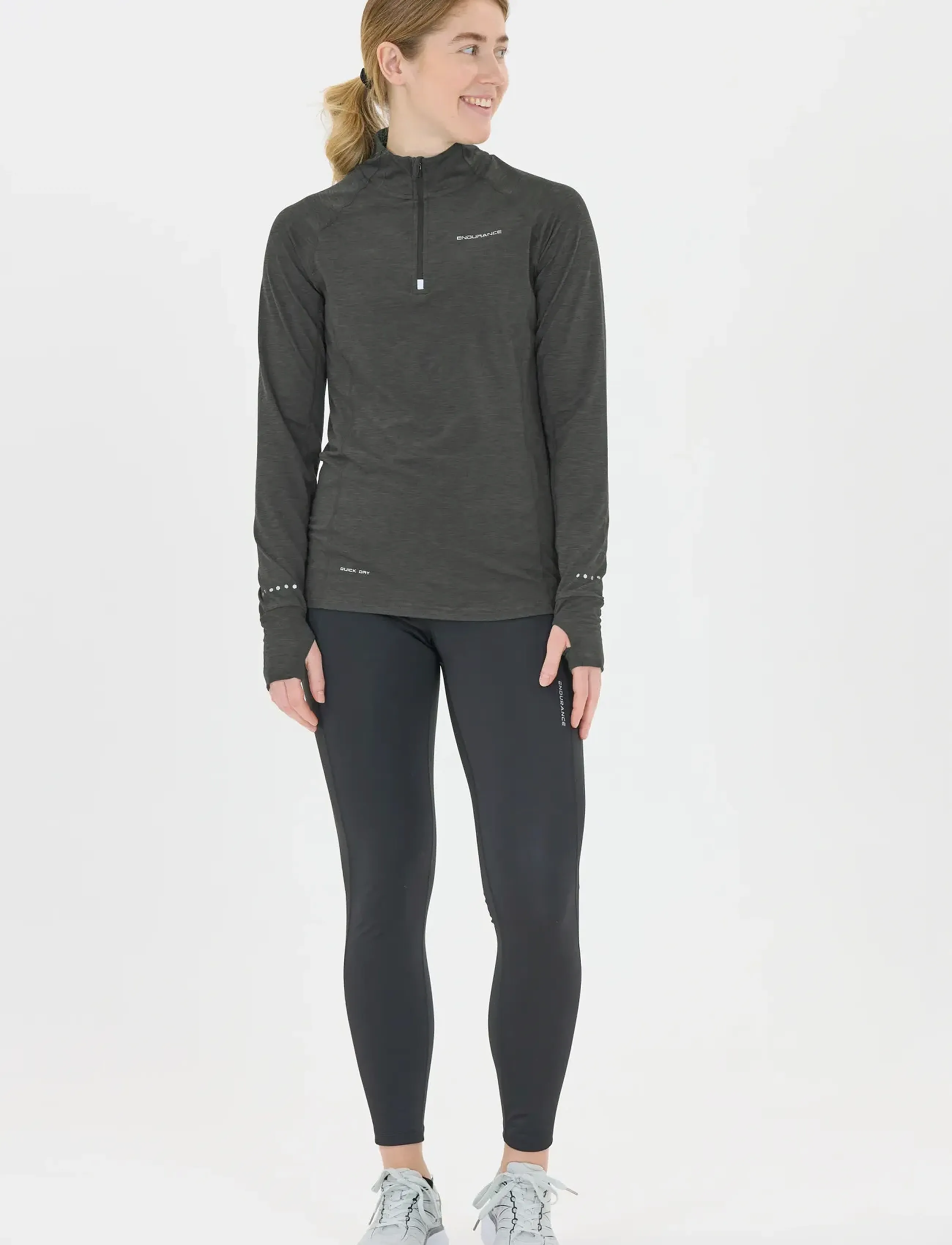 ENDURANCE Canna V2.0 W Melange Midlayer fleece & mellanlager dam – bild 6