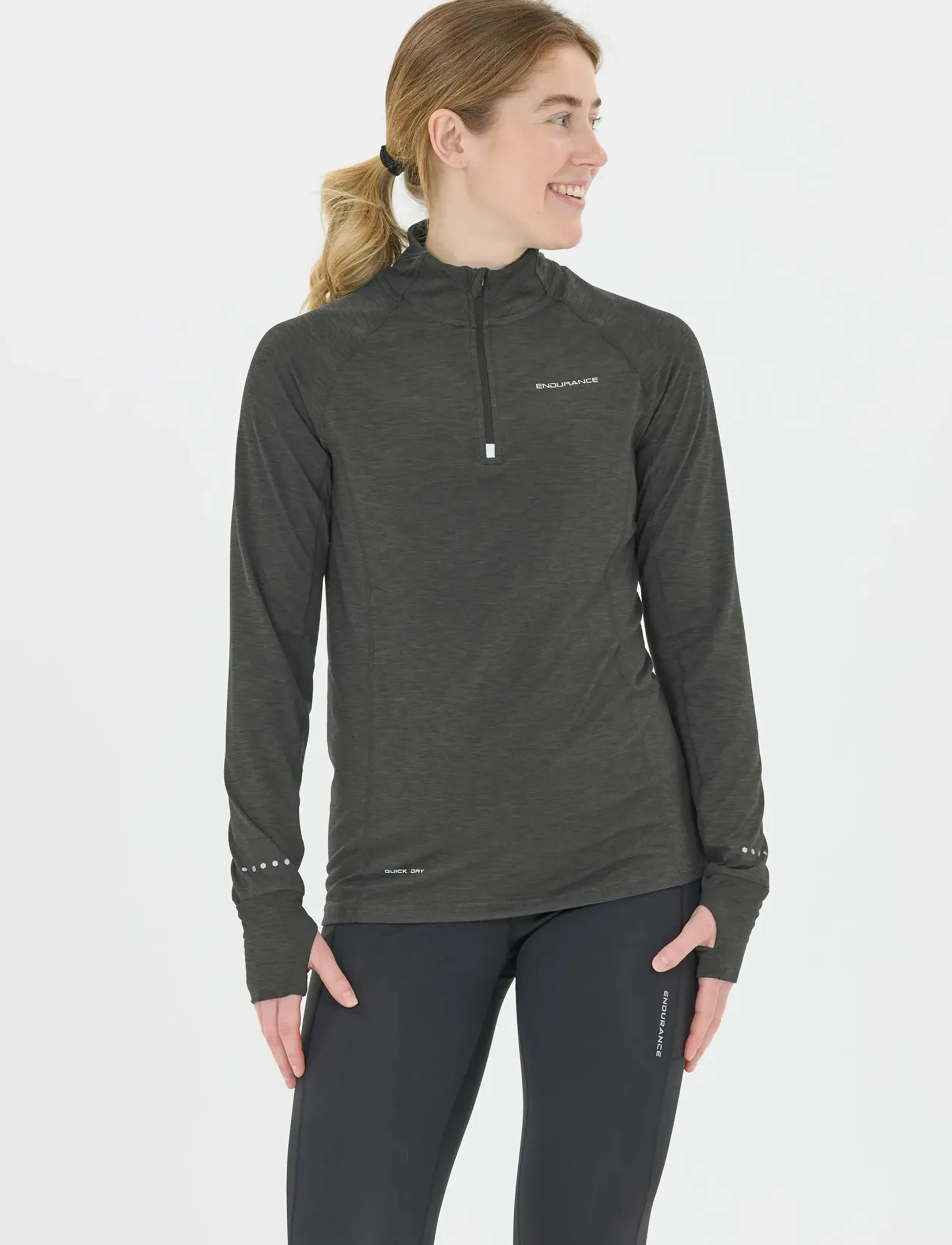 ENDURANCE Canna V2.0 W Melange Midlayer fleece & mellanlager dam – bild 8