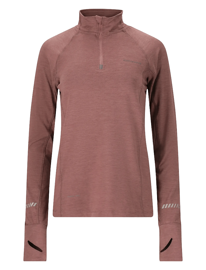Endurance - Canna V2.0 W Melange Midlayer - yläosat - rose taupe - 1