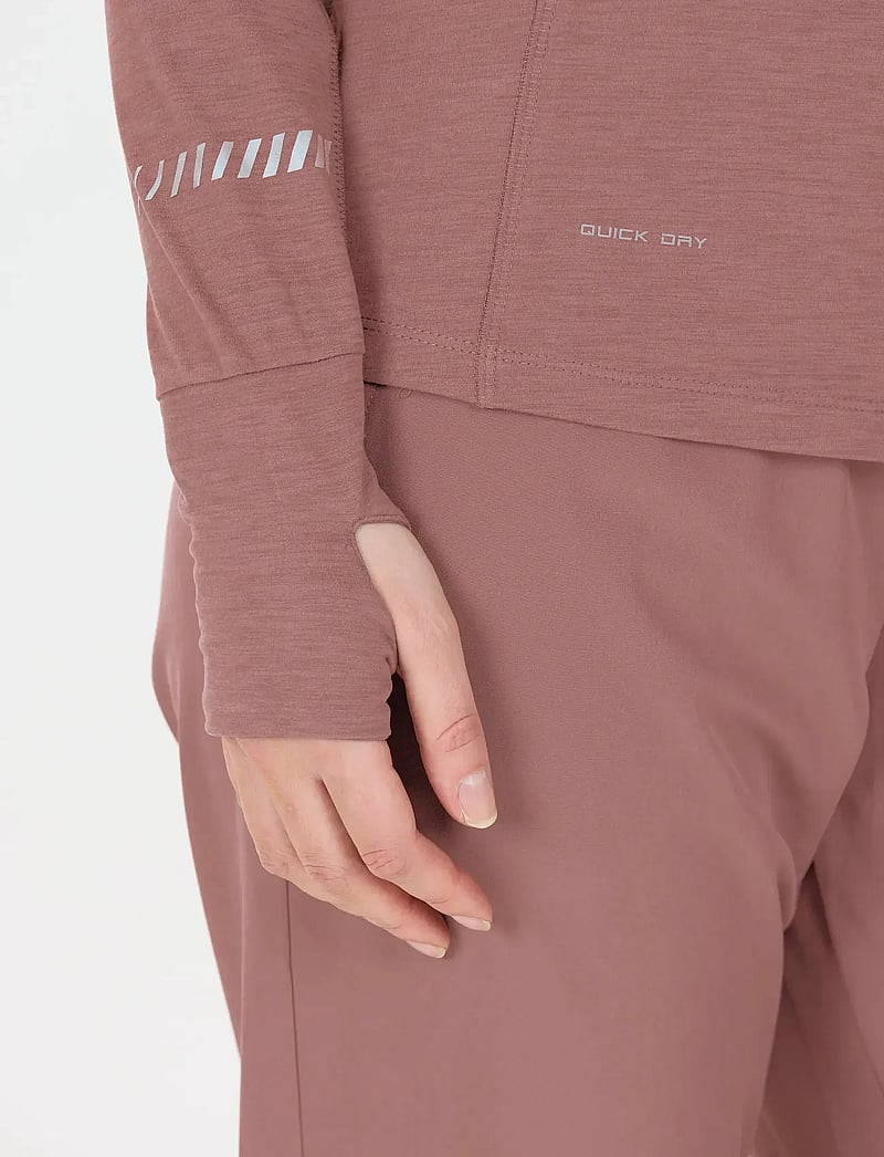 Endurance - Canna V2.0 W Melange Midlayer - yläosat - rose taupe - 3