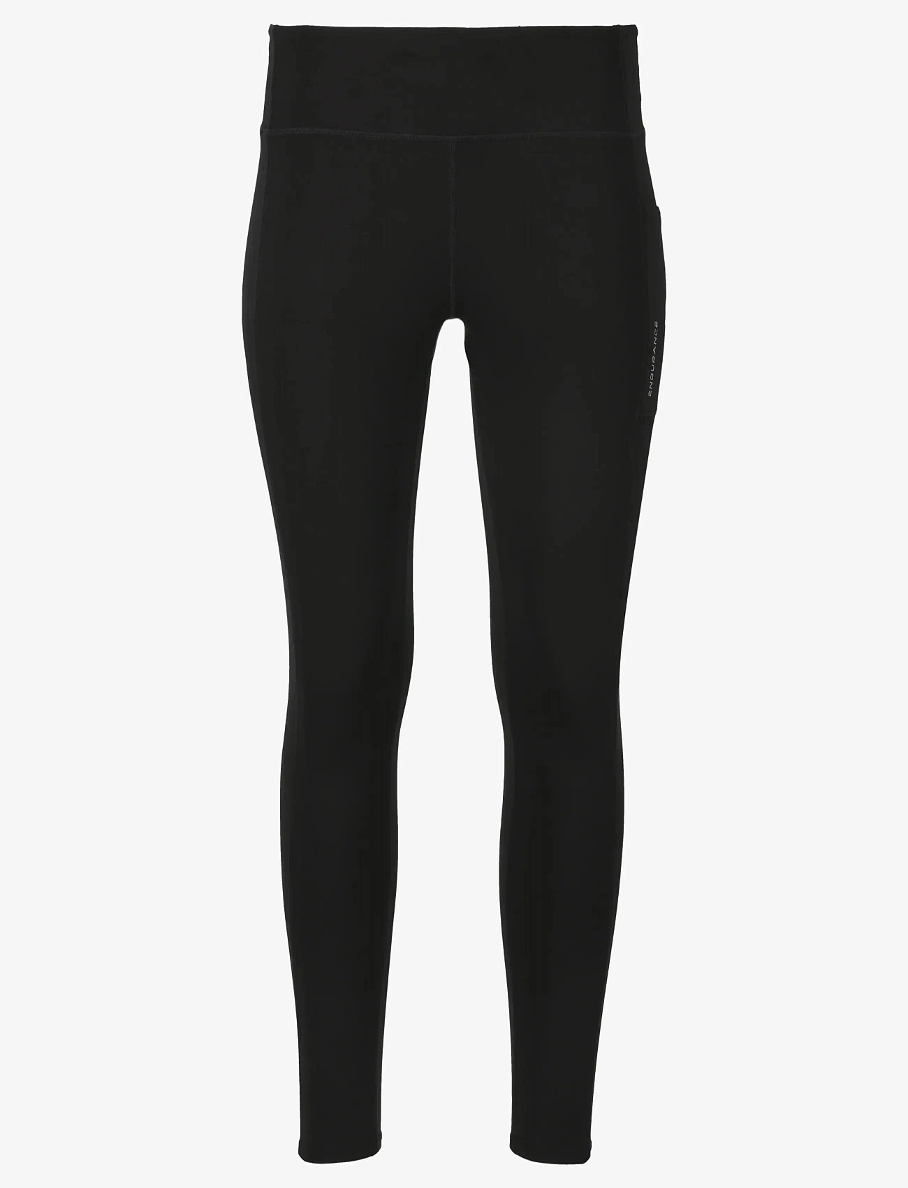 Endurance - Strong W Long Run Tights - löpartights - black - 1