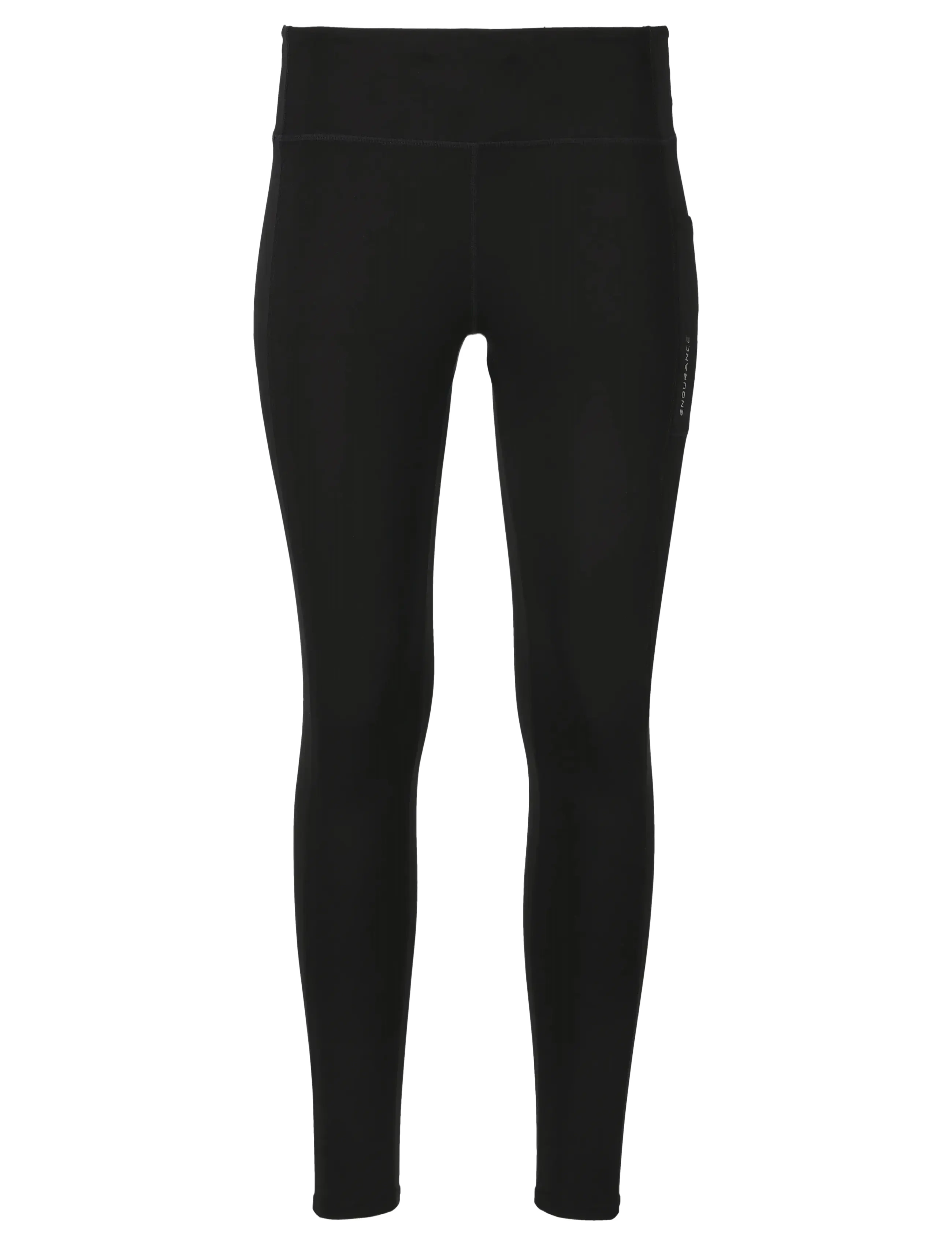 Endurance Strong W Long Run Tights - Endurance - BLACK / black