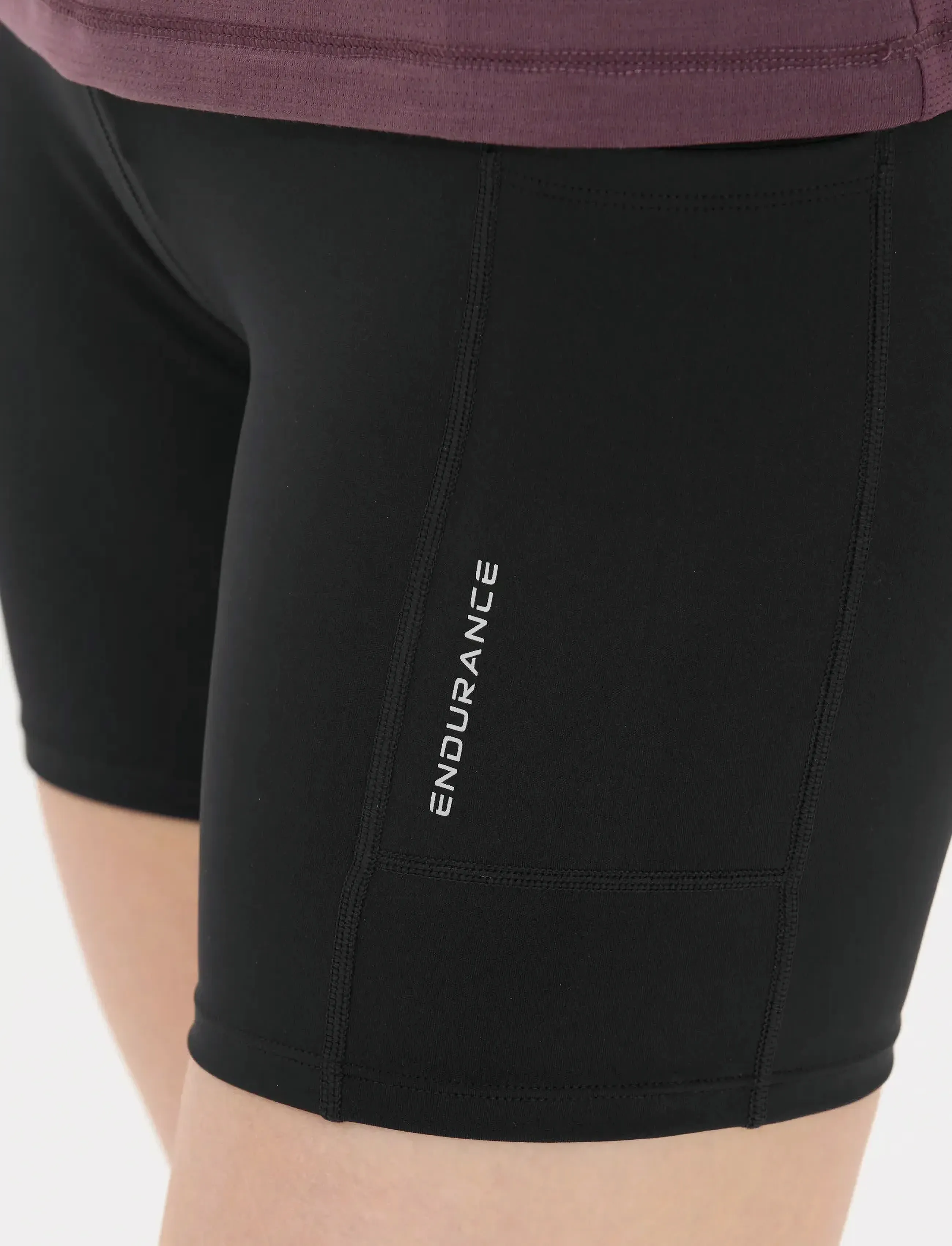 Endurance Strong W Short Run Tights, 36, Sport Shorts, Schwarz - Training Frauen