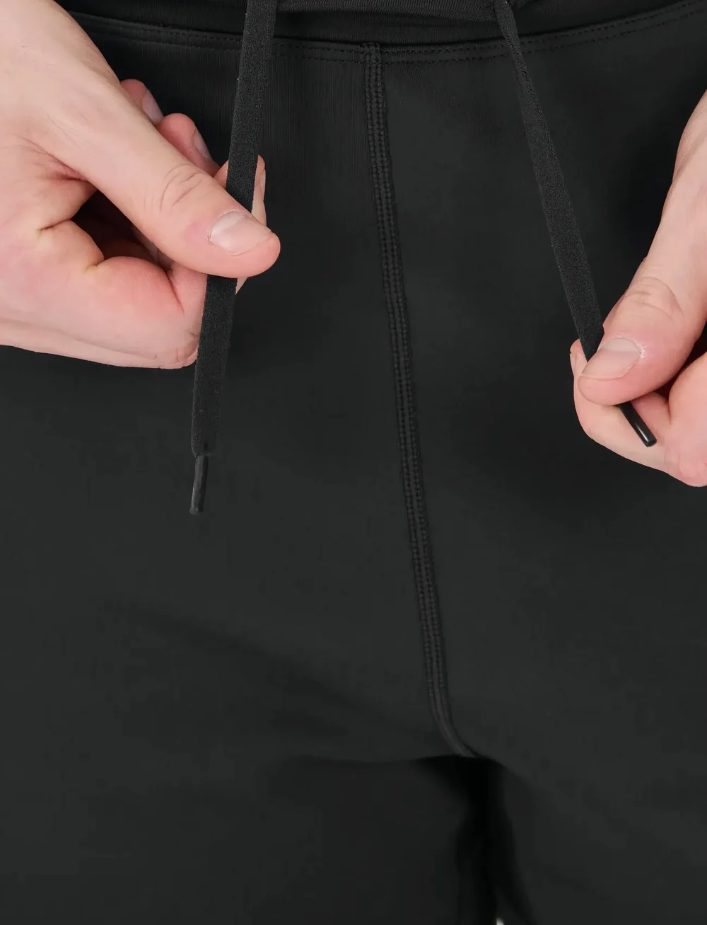 Endurance - Strong M Windblock Long Tights - jooksuretuusid - black - 3