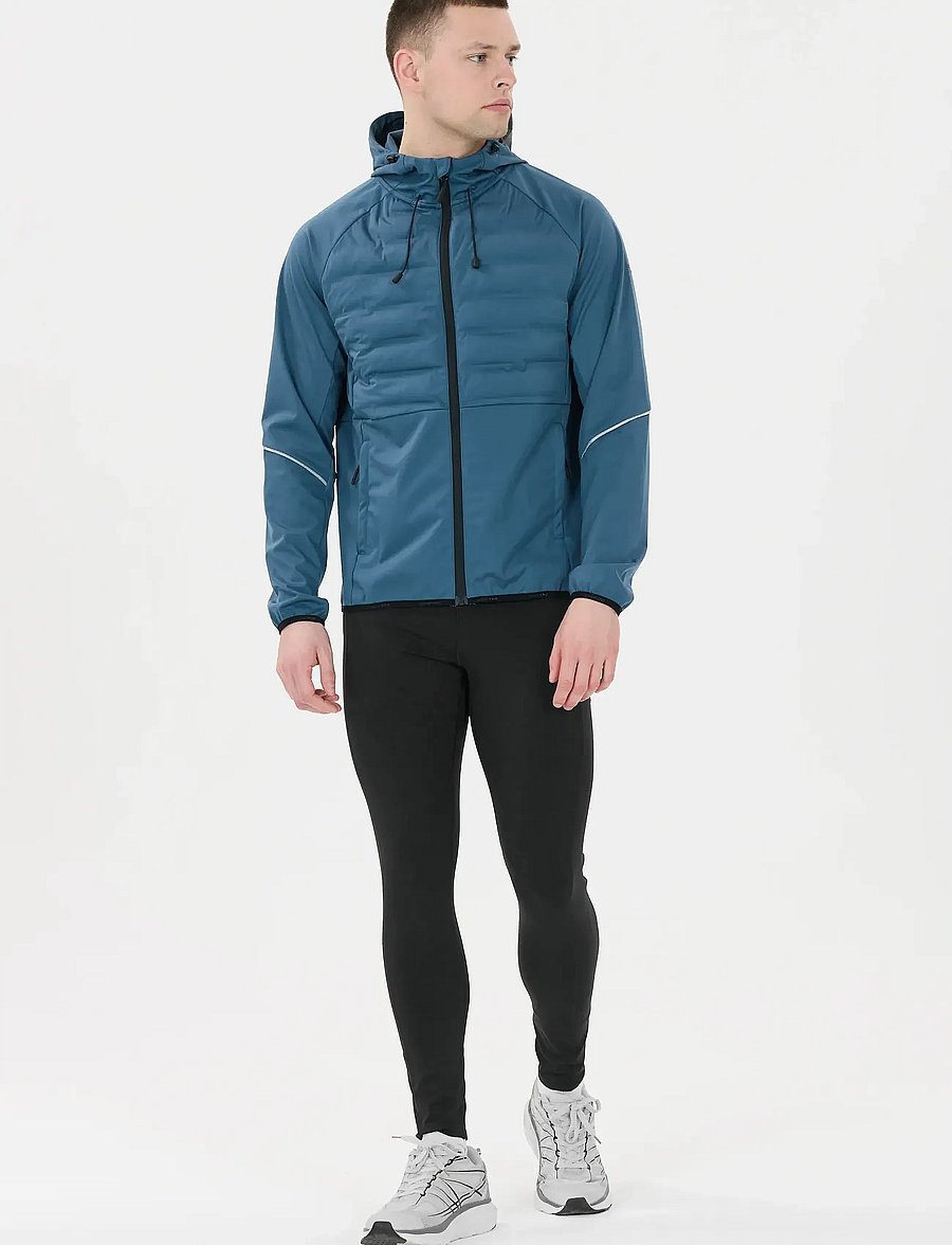 Endurance - Strong M Winter Long Tights - jooksuretuusid - black - 0