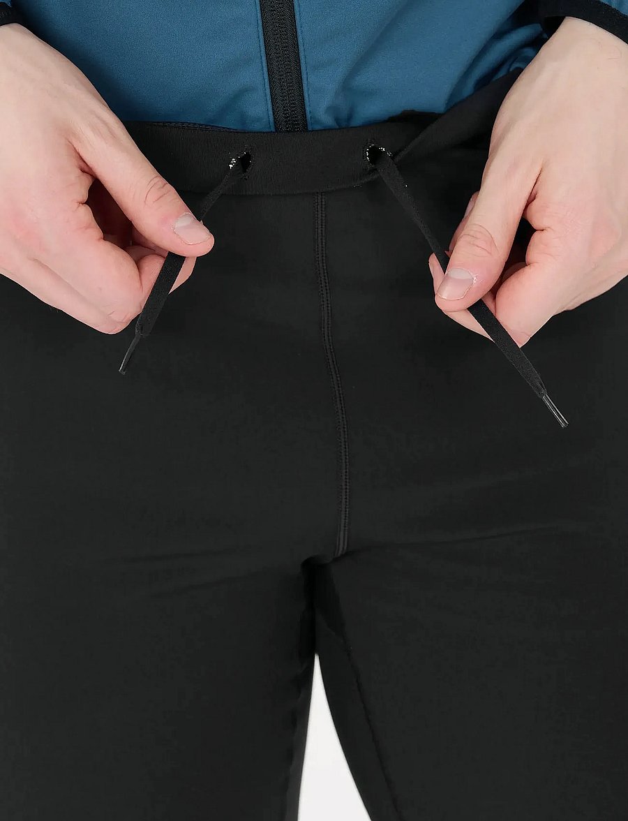 Endurance - Strong M Winter Long Tights - jooksuretuusid - black - 3