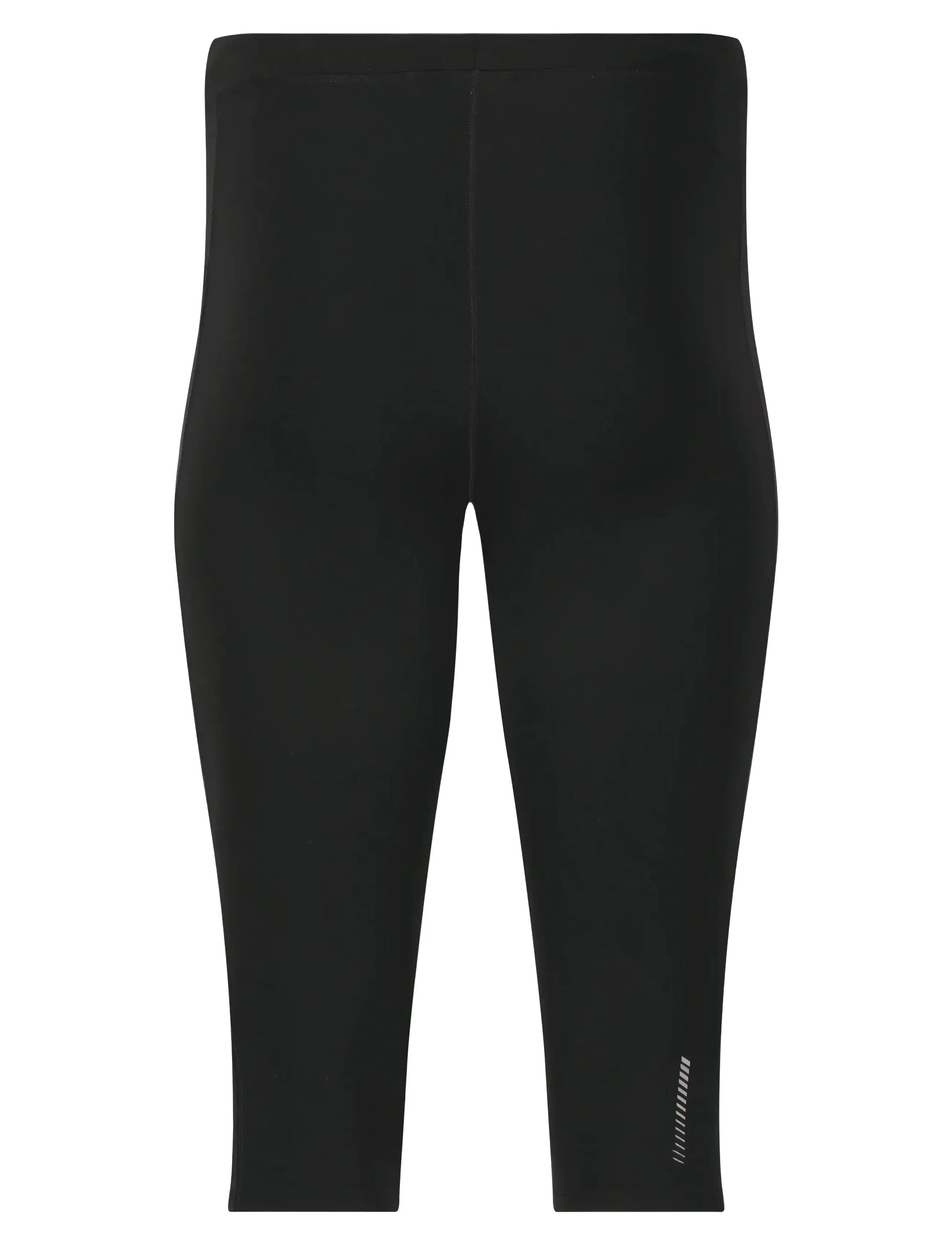 Endurance - Strong M 3/4 Run Tights - træningstights - black - 2
