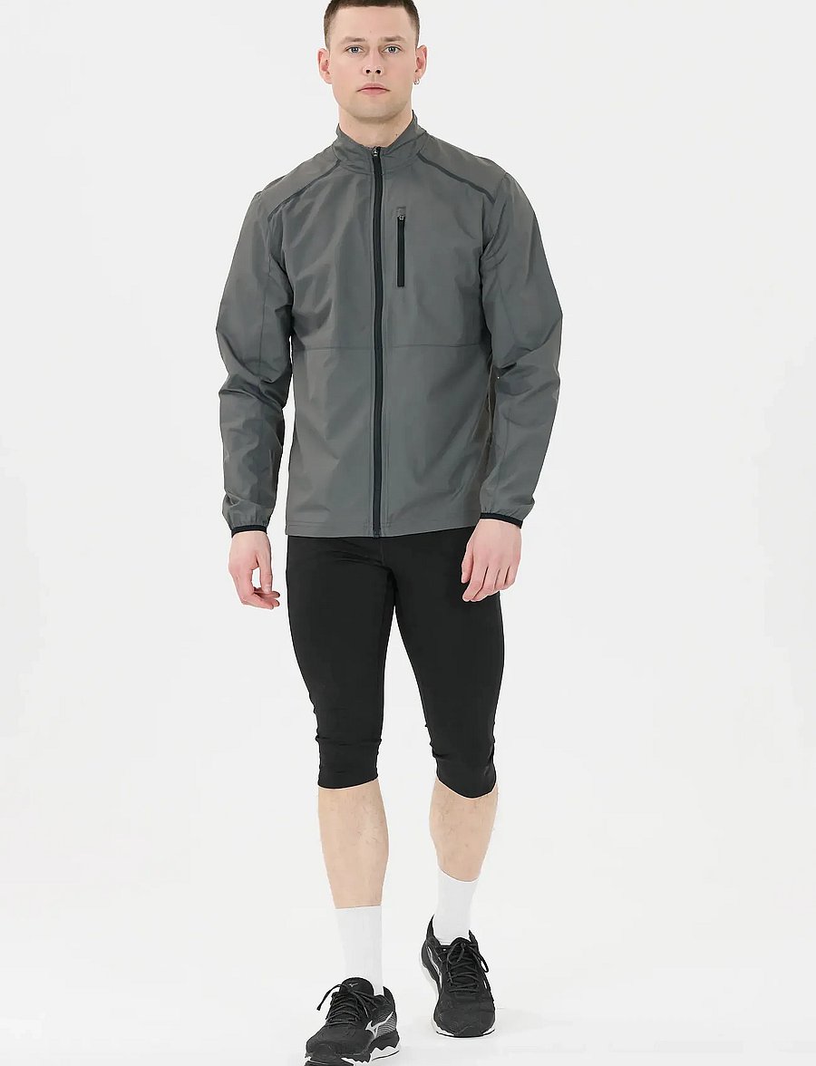 Endurance - Strong M 3/4 Run Tights - jooksuretuusid - black - 5
