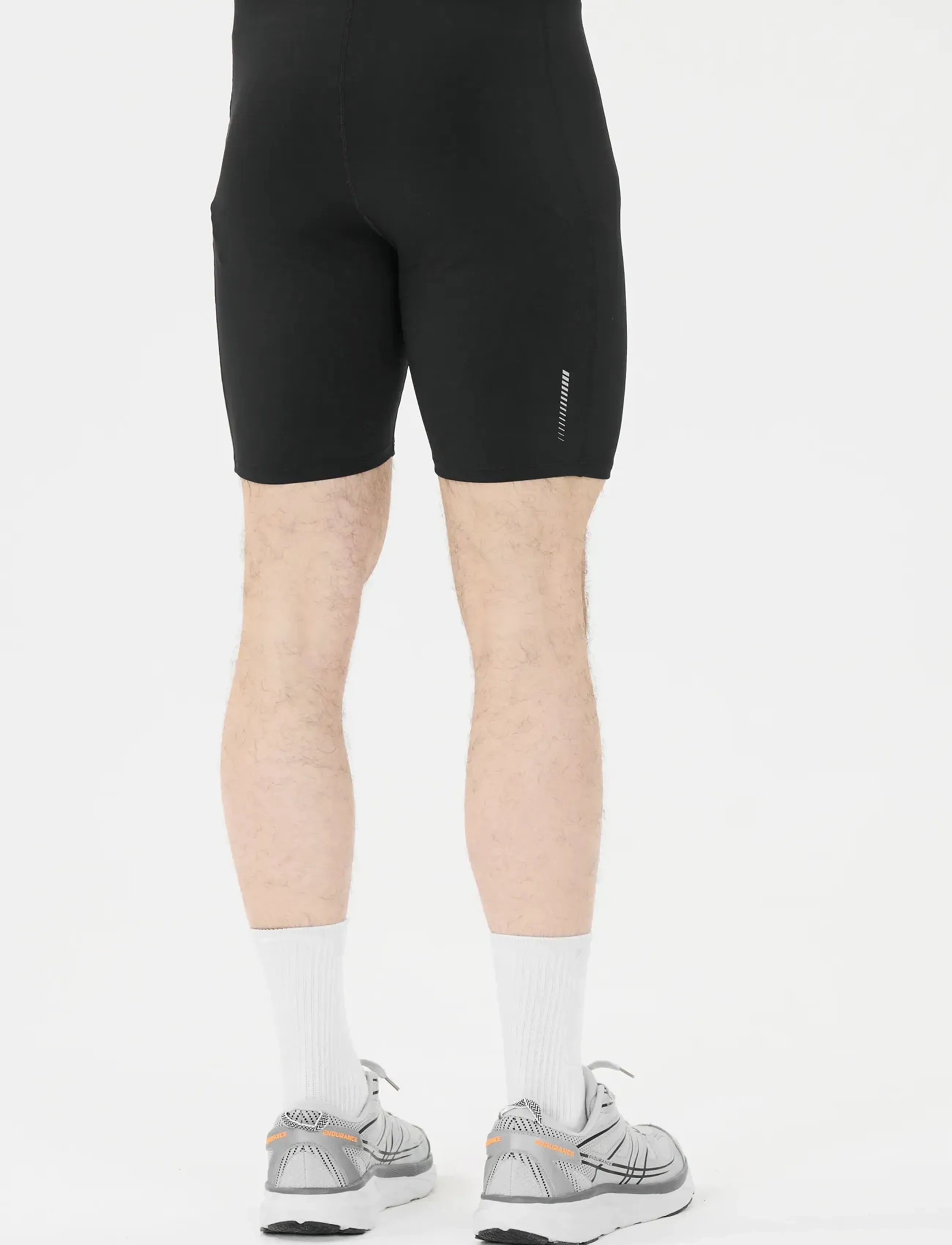 Endurance Strong M Short Run Tights - Streetstyle - BLACK / black