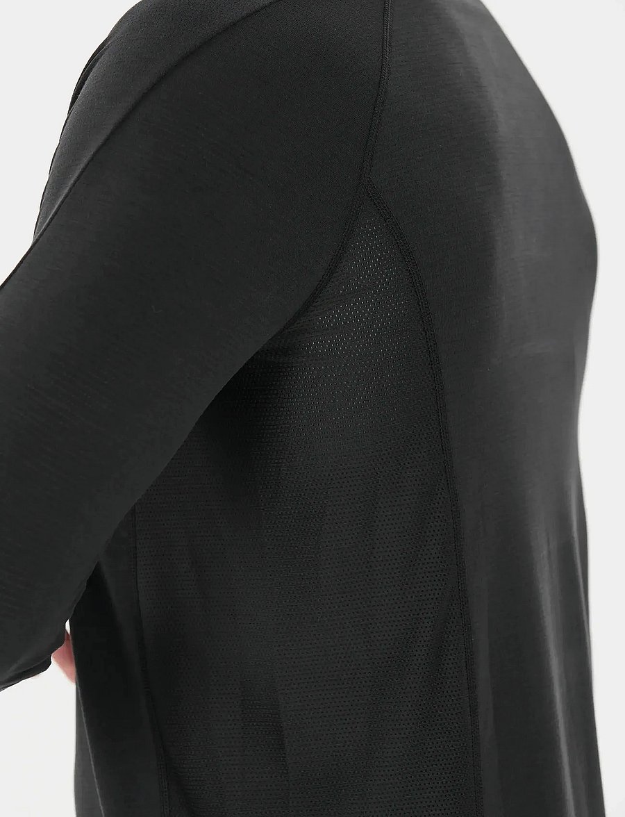 Endurance - Jonnik M L/S Midlayer - fleece & midlayer - black - 4
