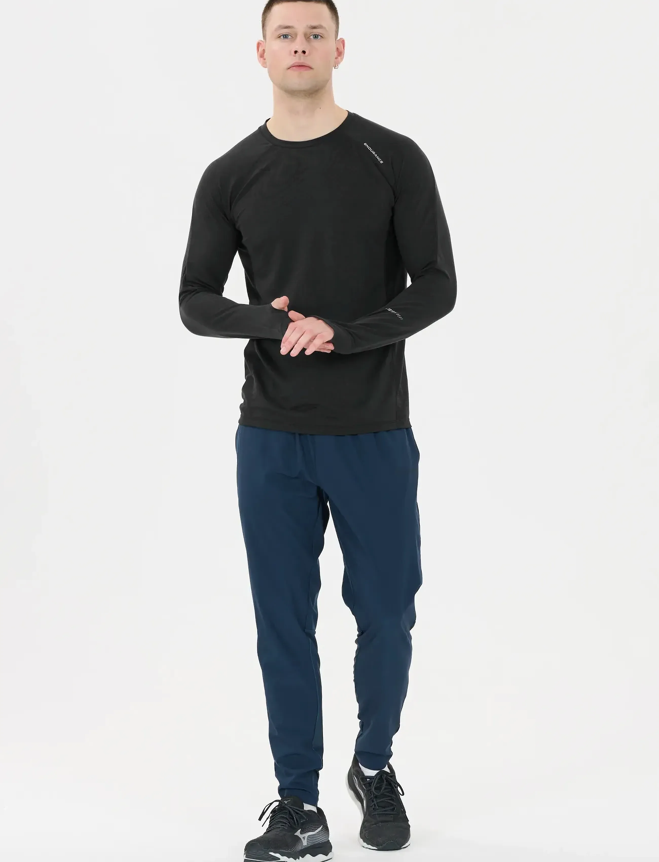 Endurance - Jonnik M L/S Midlayer - die niedrigsten preise - black - 5
