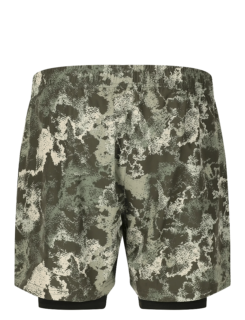 Endurance - Koy M 2-in-1 Shorts - løbeshorts - print - 2