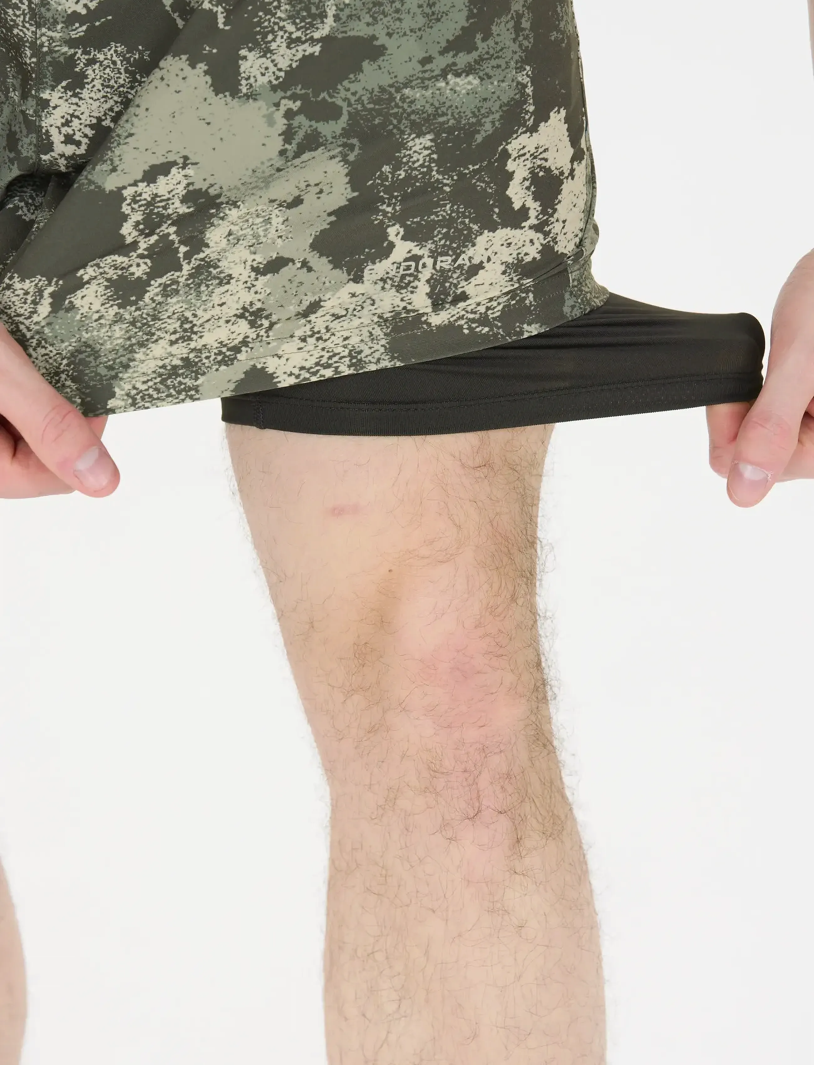 Endurance - Koy M 2-in-1 Shorts - löparshorts - print - 4