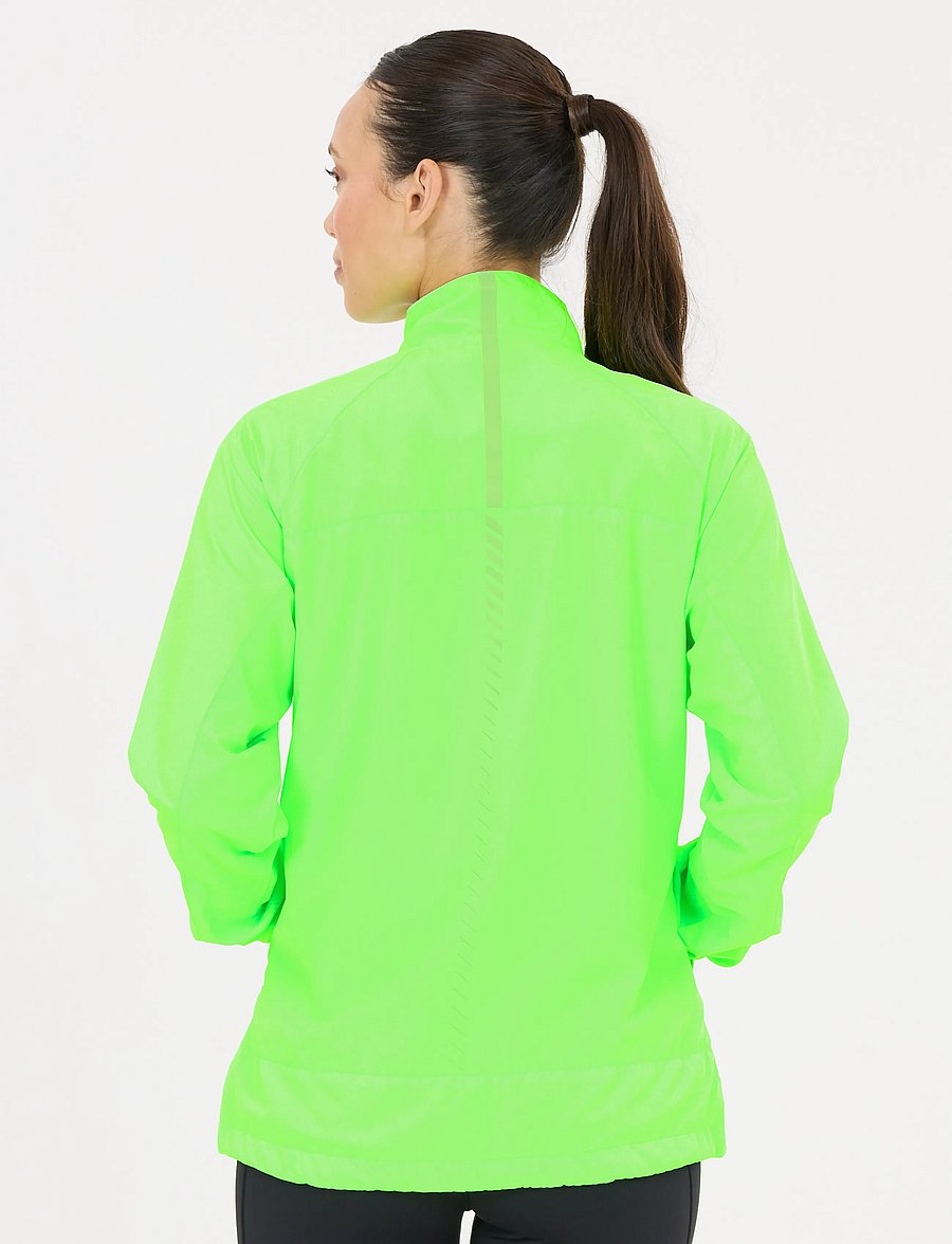 Endurance - Cully V2 W Jacket - träningsjackor - safety green - 5