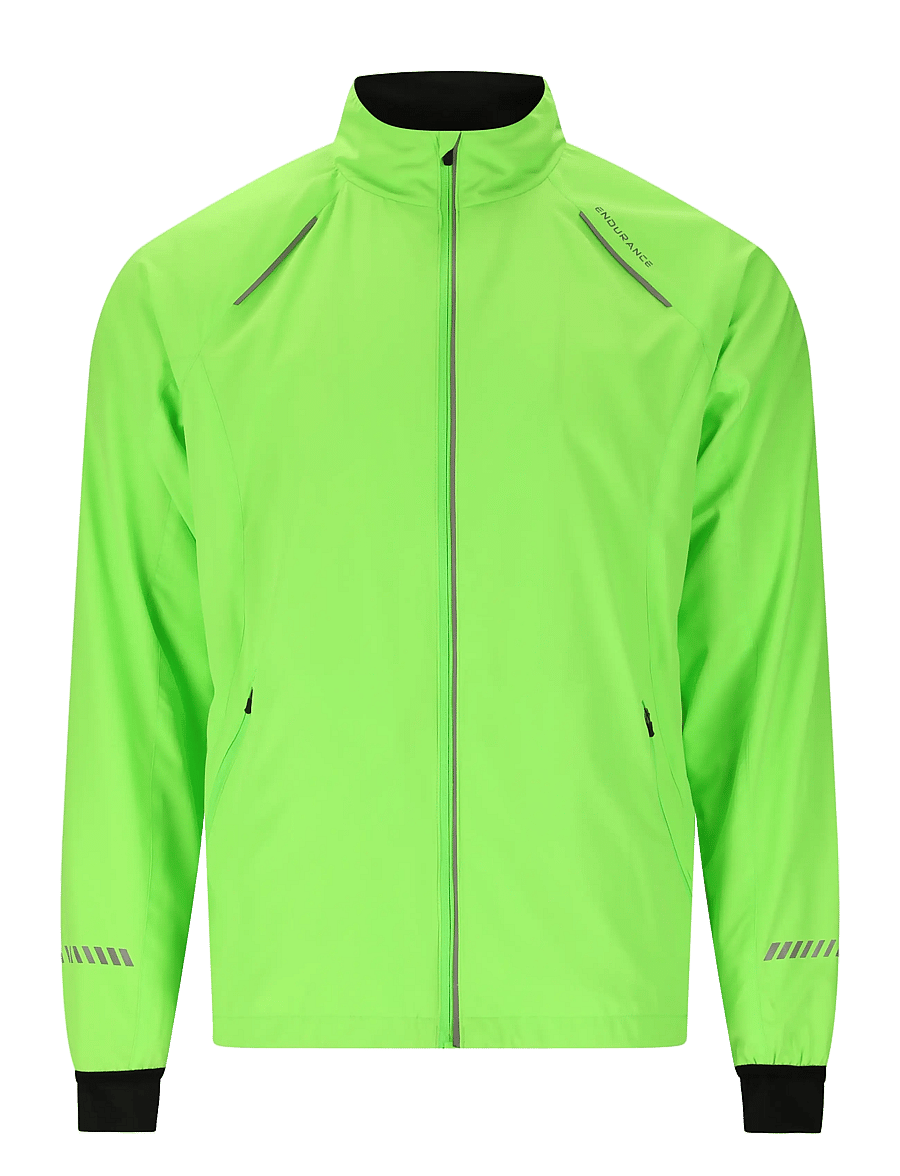 Endurance - Earlington V2 M Jacket - sports jackets - safety green - 1