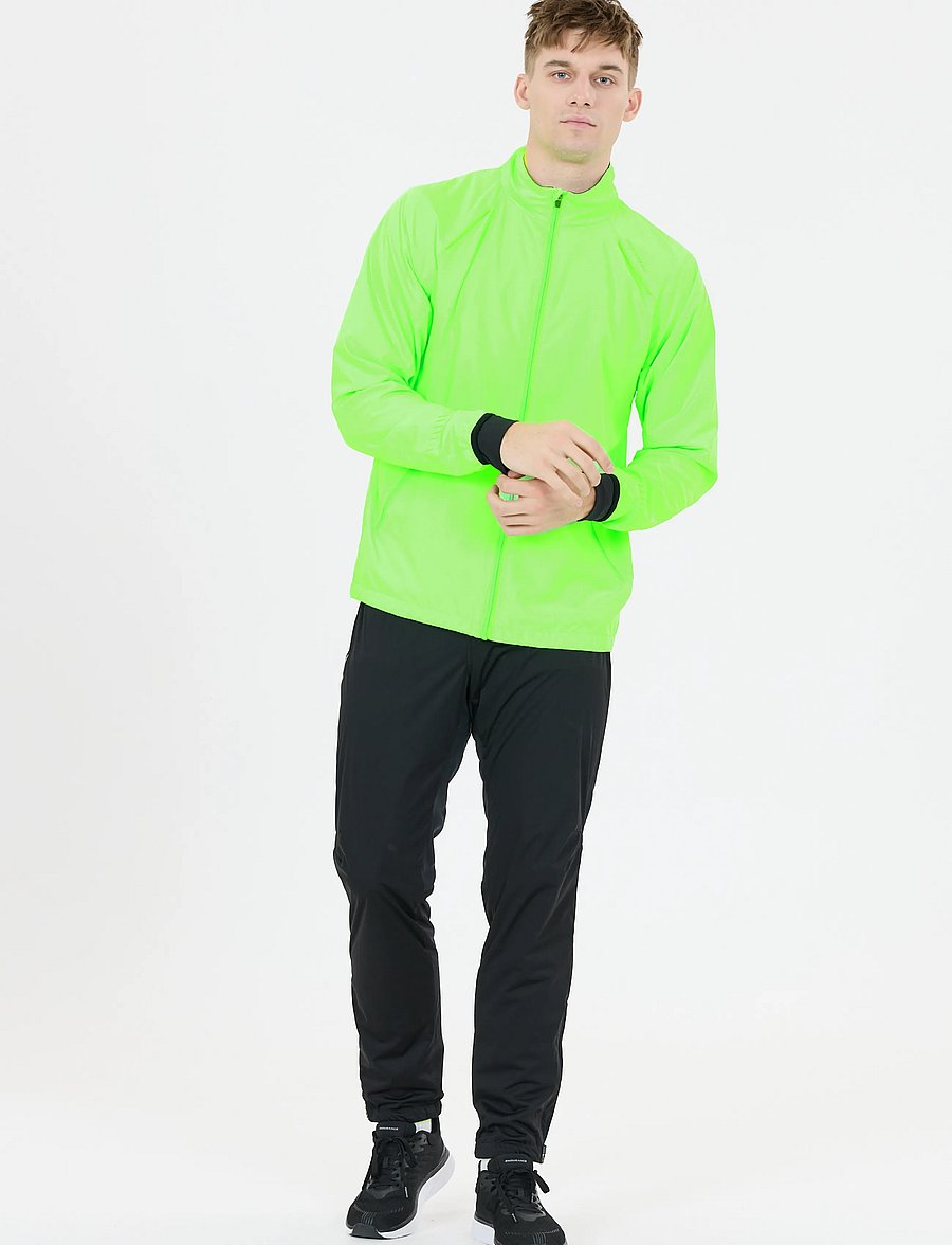Endurance - Earlington V2 M Jacket - sports jackets - safety green - 0