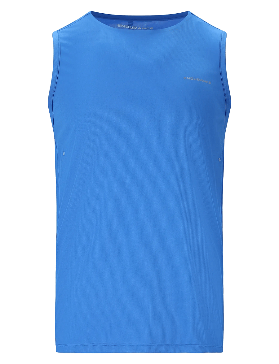 Endurance - Waane M Technical Sleeveless Tee - tank tops - victoria blue - 1