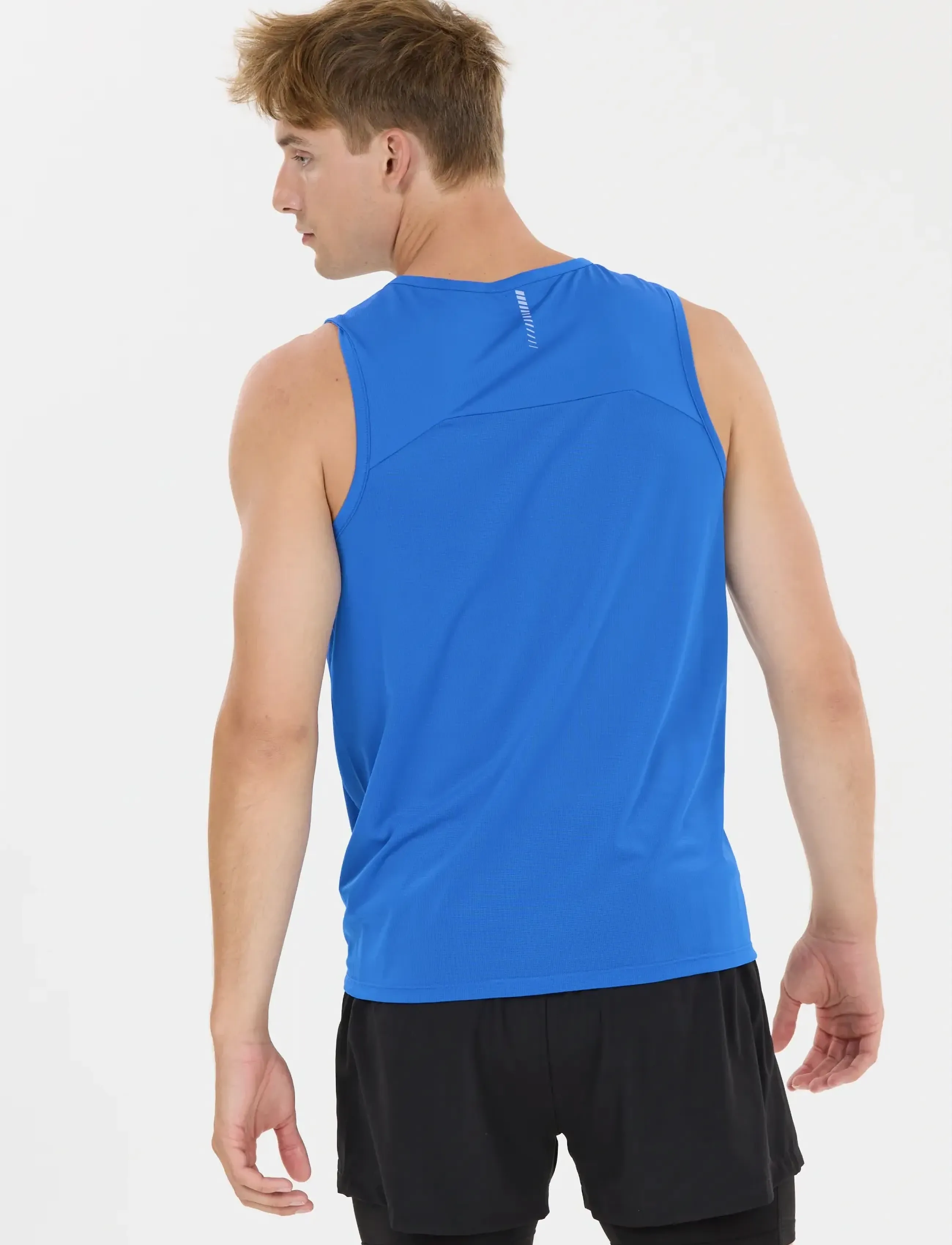 Endurance Waane M Technical Sleeveless Tee - Streetstyle - VICTORIA BLUE / blue