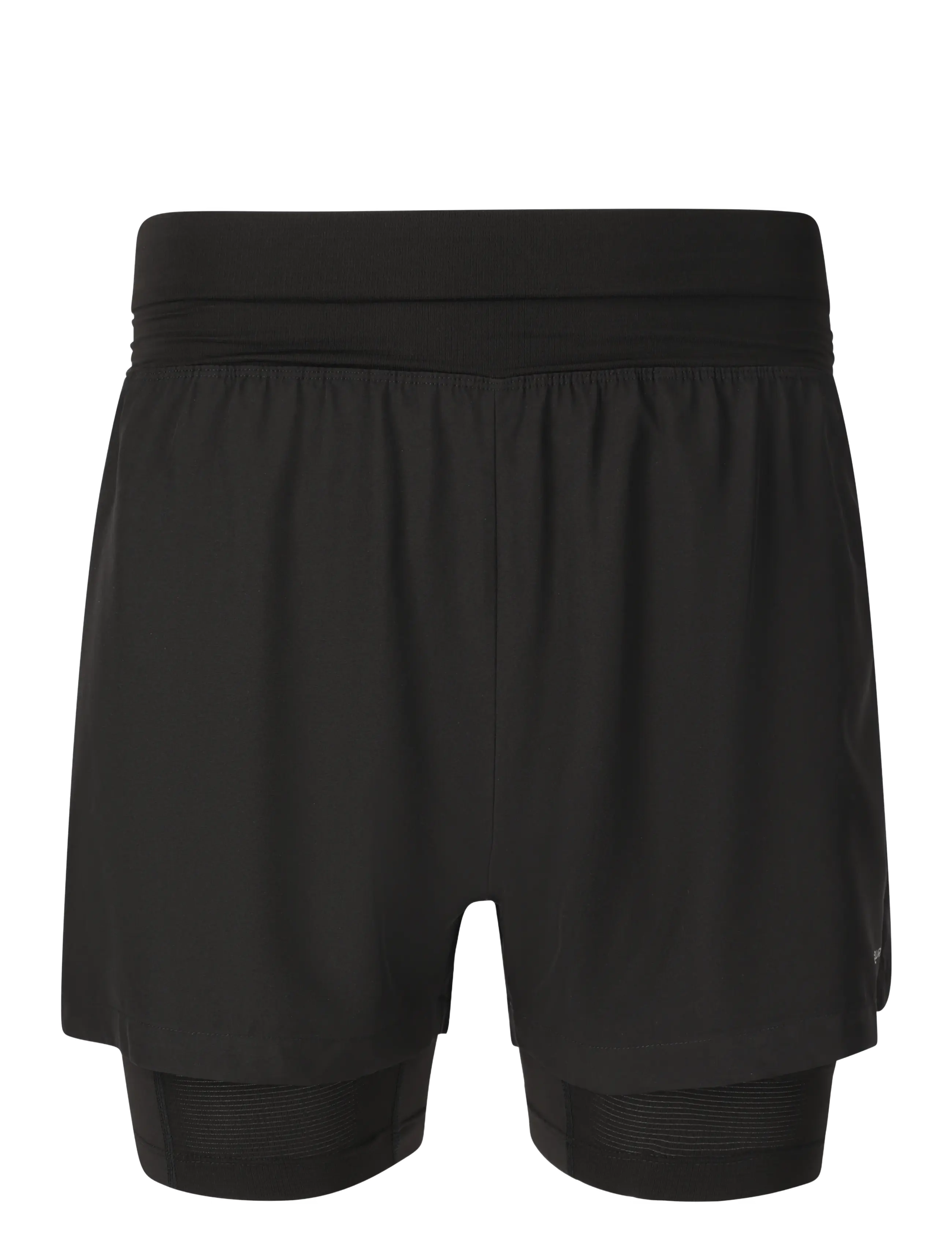 Endurance Less M 2-in-1 Shorts - Kläder - BLACK / black