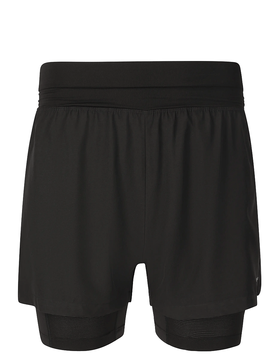 Endurance - Less M 2-in-1 Shorts - träningsshorts - black - 1
