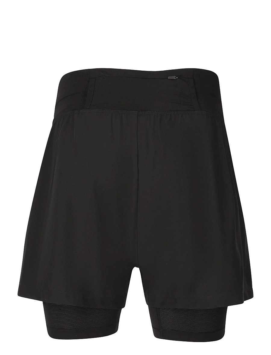 Endurance - Less M 2-in-1 Shorts - träningsshorts - black - 2