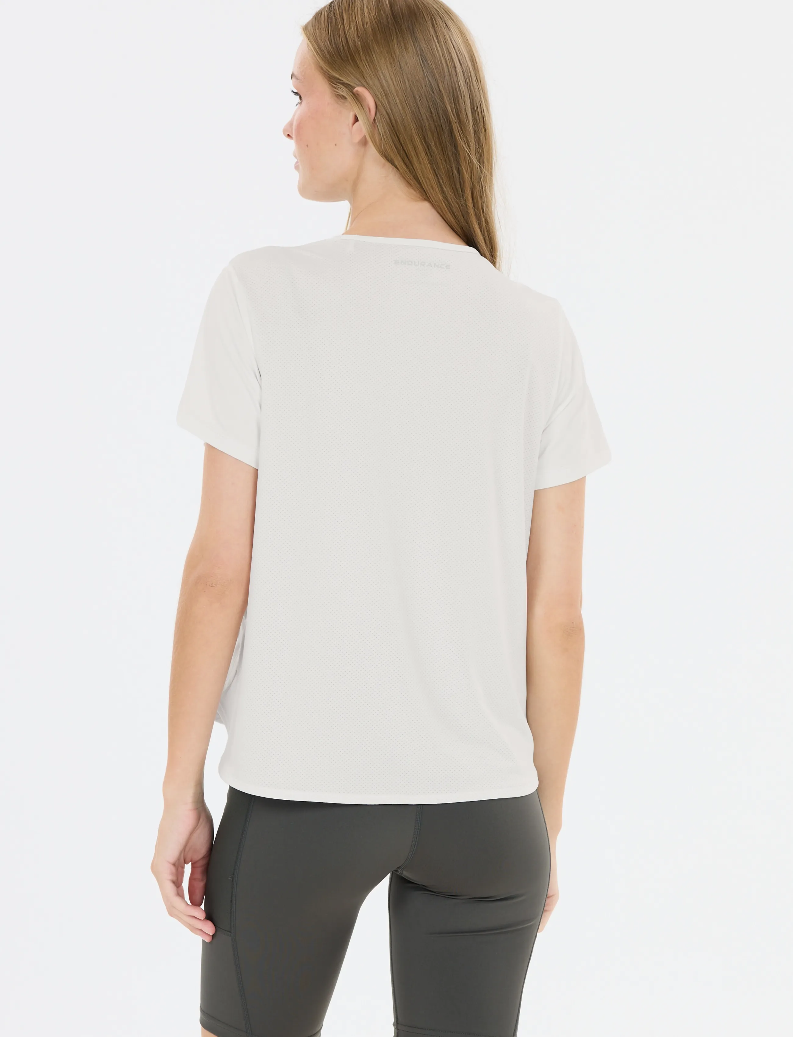 Endurance - Barrbara W SS Tee - t-shirts - white - 5