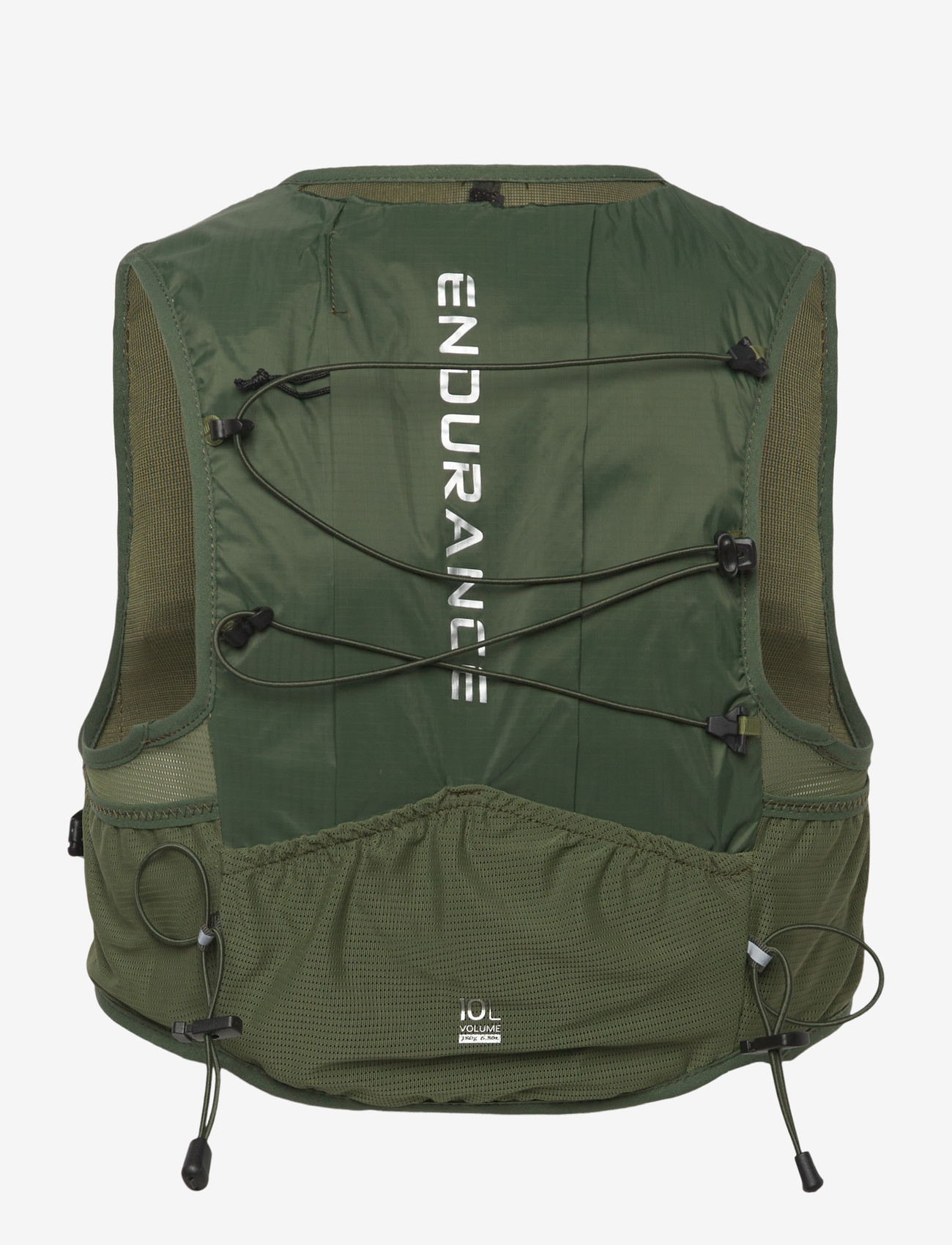 Endurance - Genend Running Vest W/Bottles - jooksuvarustus - black ink - 2