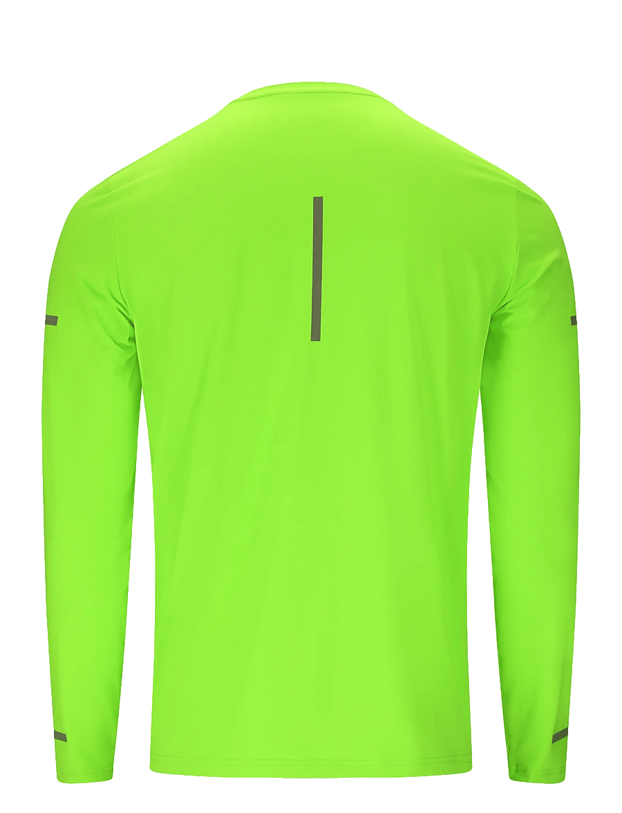 Endurance - Ailey M LS Tee - langarmshirts - safety green - 2