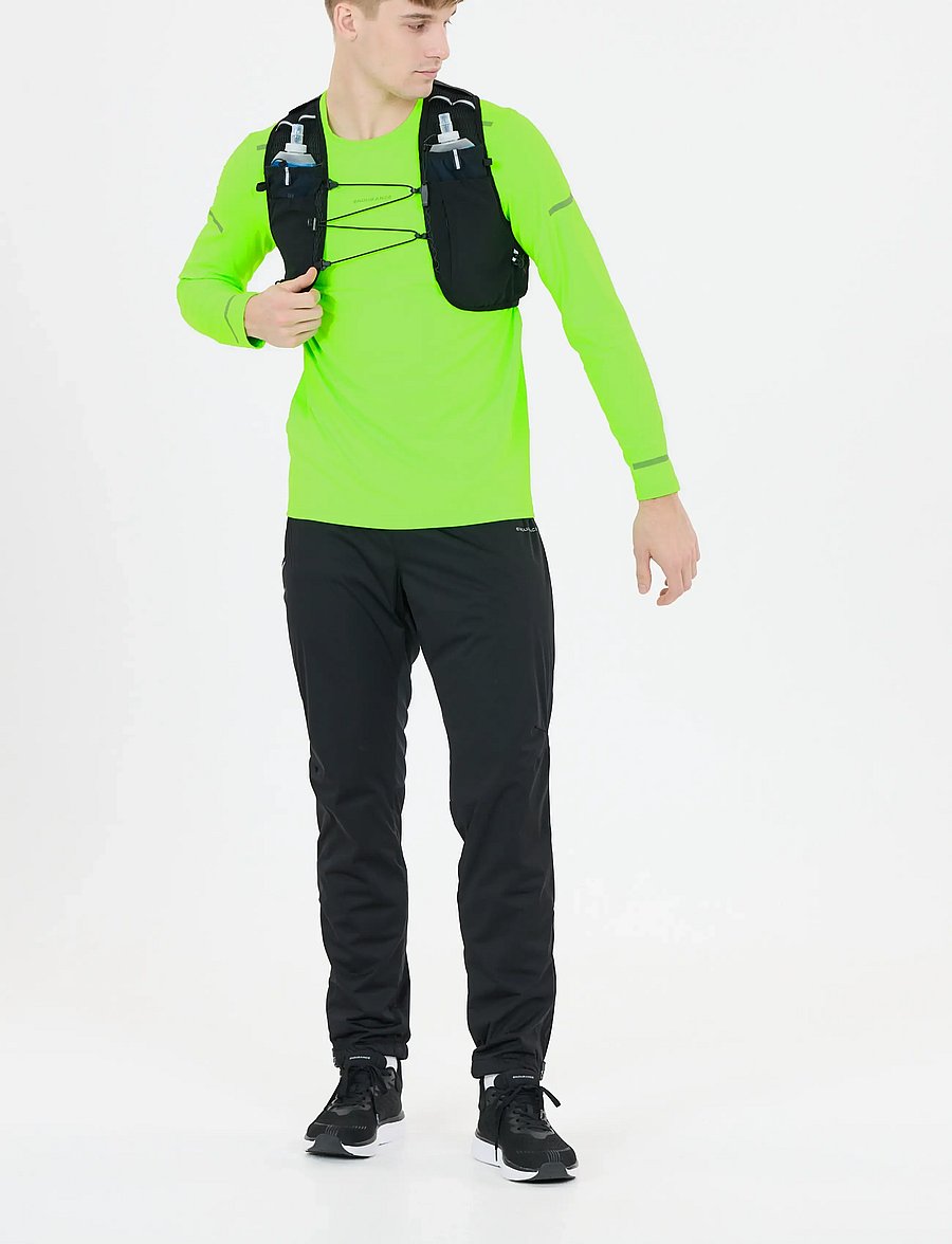Endurance - Ailey M LS Tee - langarmshirts - safety green - 0