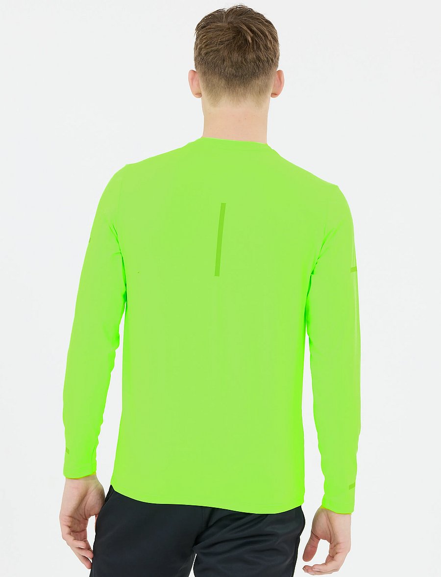 Endurance - Ailey M LS Tee - langarmshirts - safety green - 5