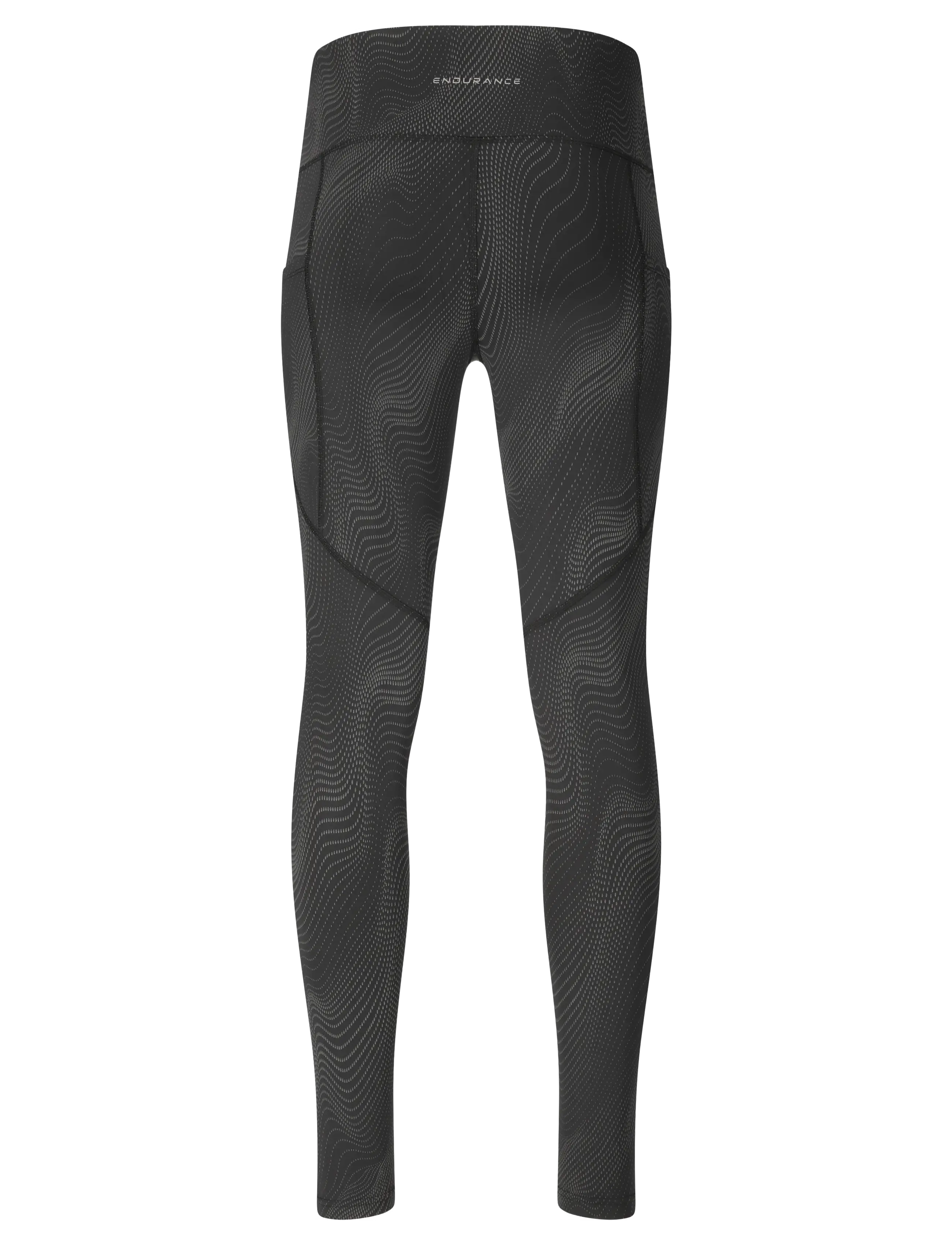 Endurance - Eastone W Printed Tights - reflex zebra - 2