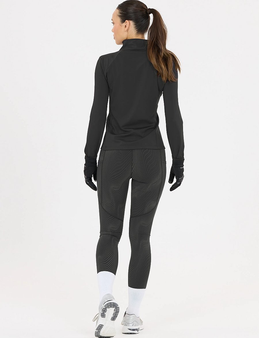 Endurance - Eastone W Printed Tights - reflex zebra - 3
