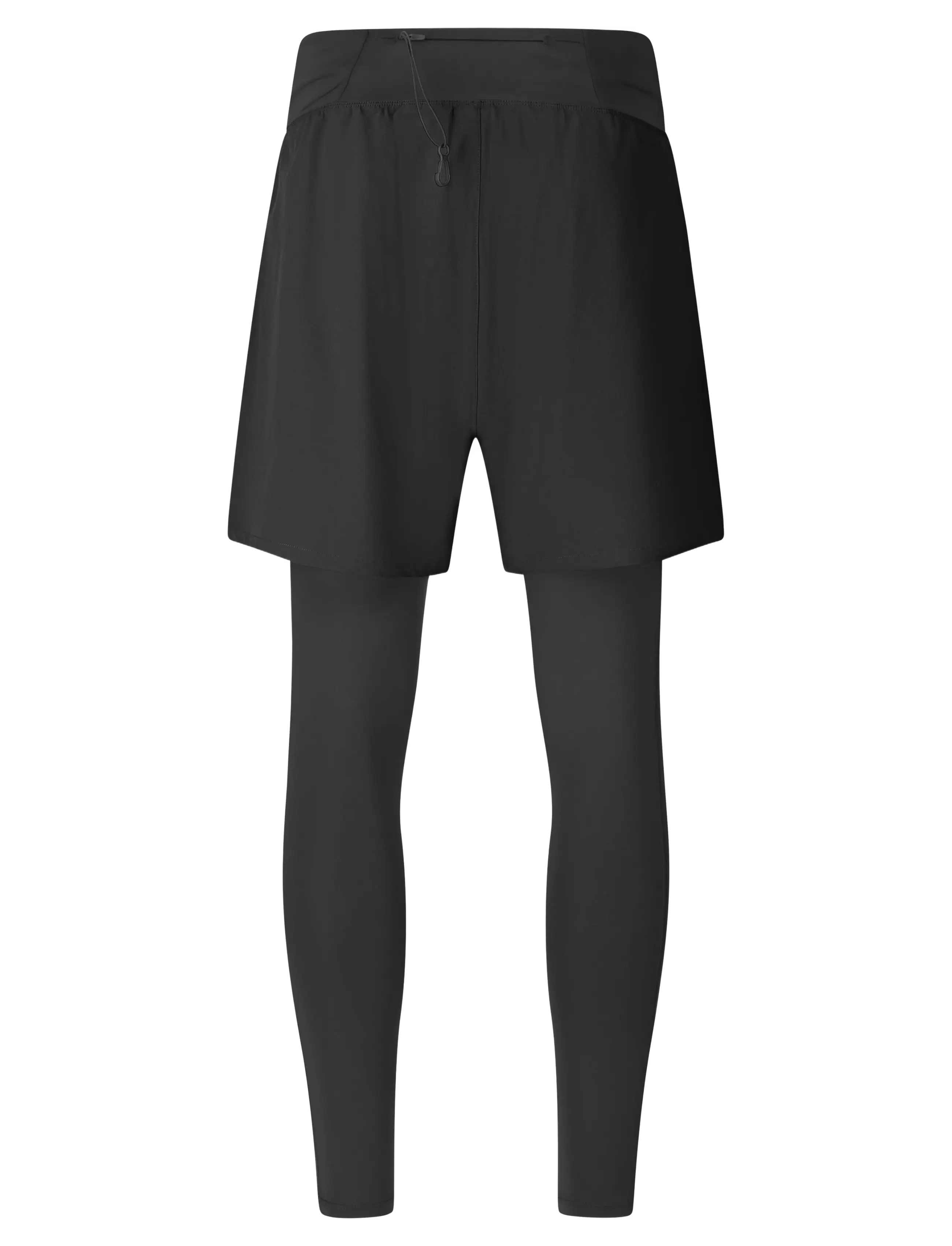 Endurance - Weilby M 2-in-1 7-8 Tights - träningstights - black - 1
