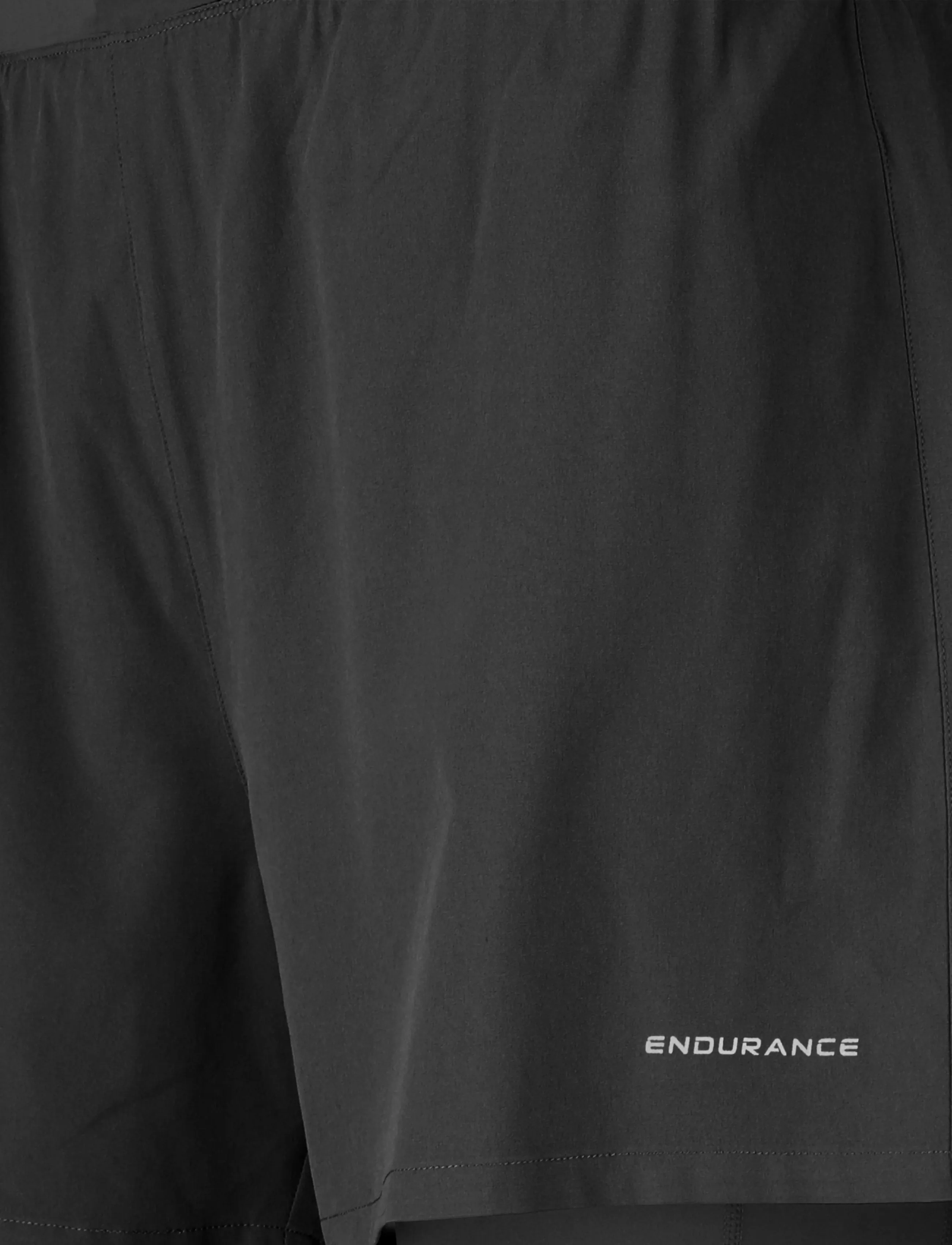 Endurance - Weilby M 2-in-1 7-8 Tights - träningstights - black - 2