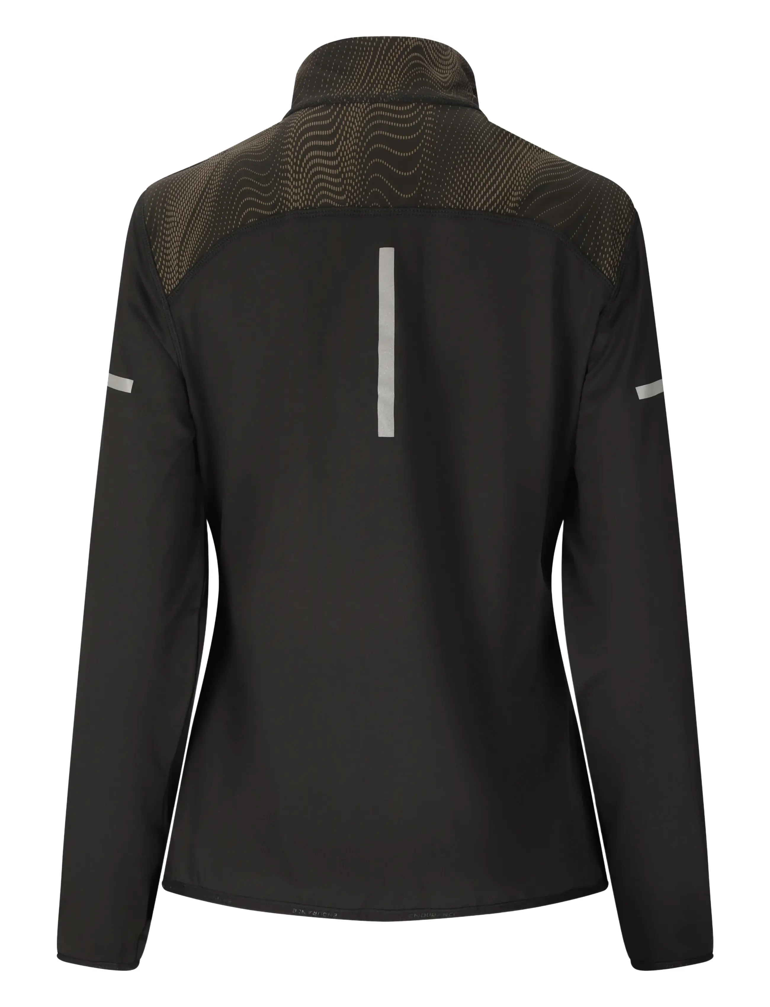 Endurance - Rumbia W Printed Midlayer - oberteile - black - 2