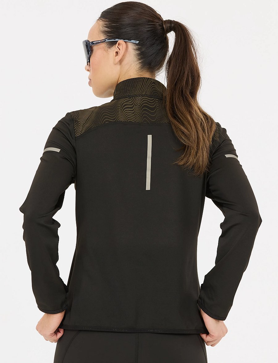 Endurance - Rumbia W Printed Midlayer - oberteile - black - 5