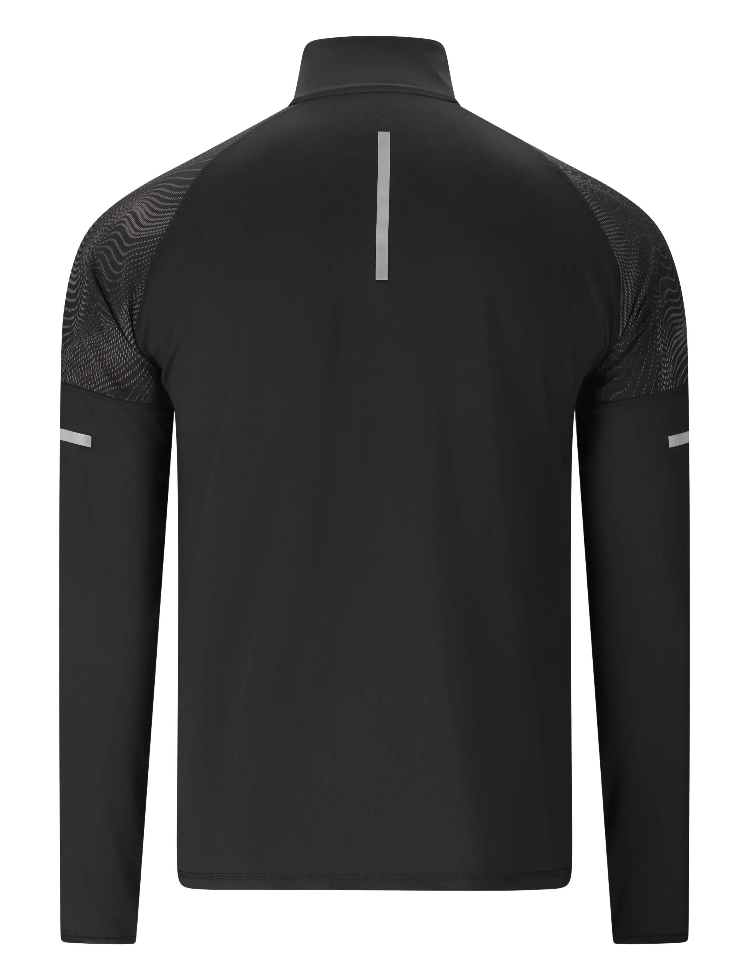Endurance - Rumbia M Printed Midlayer - fleece & mellanlager - black - 2