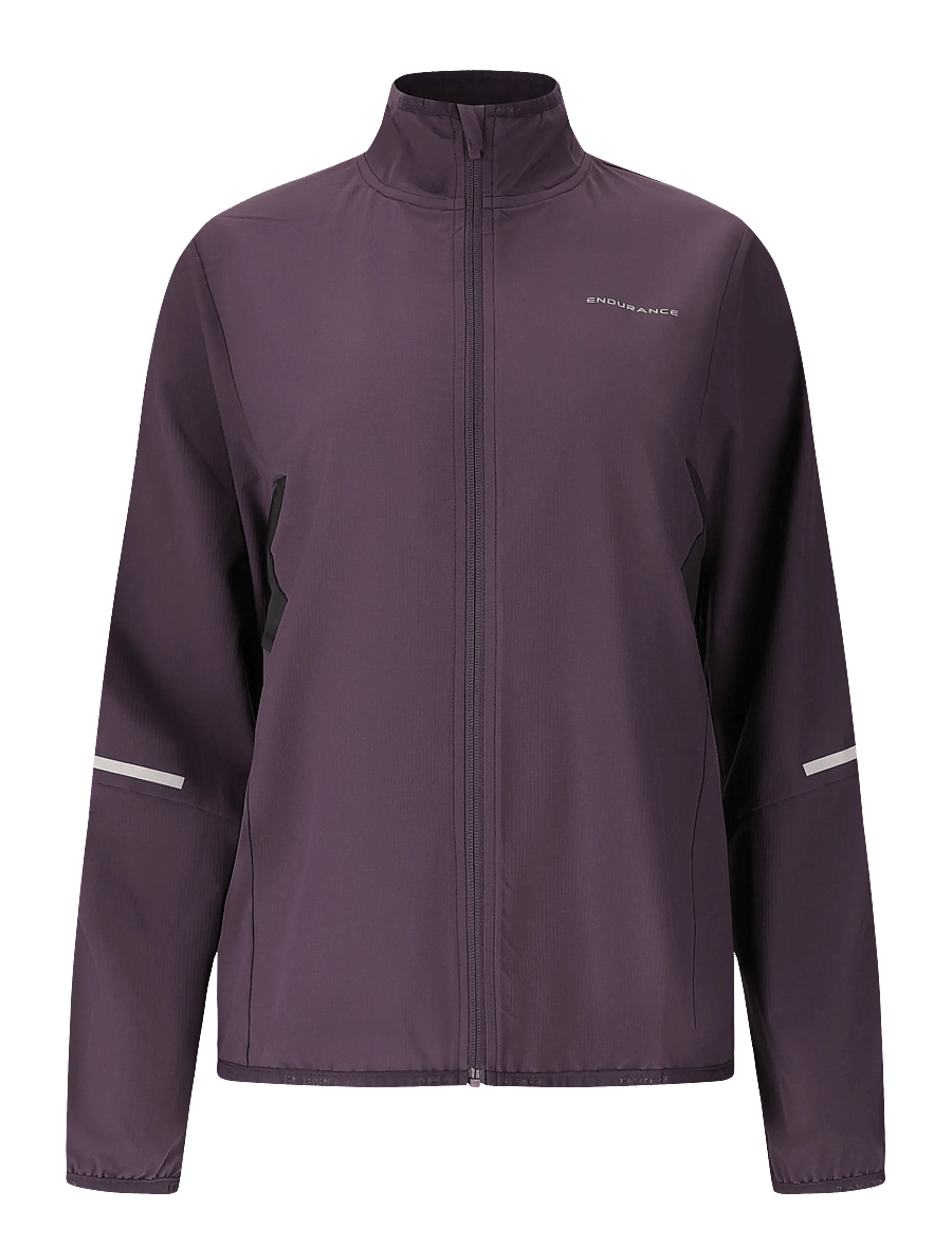 Endurance - Sarika W Jacket - träningsjackor - nightshade - 1