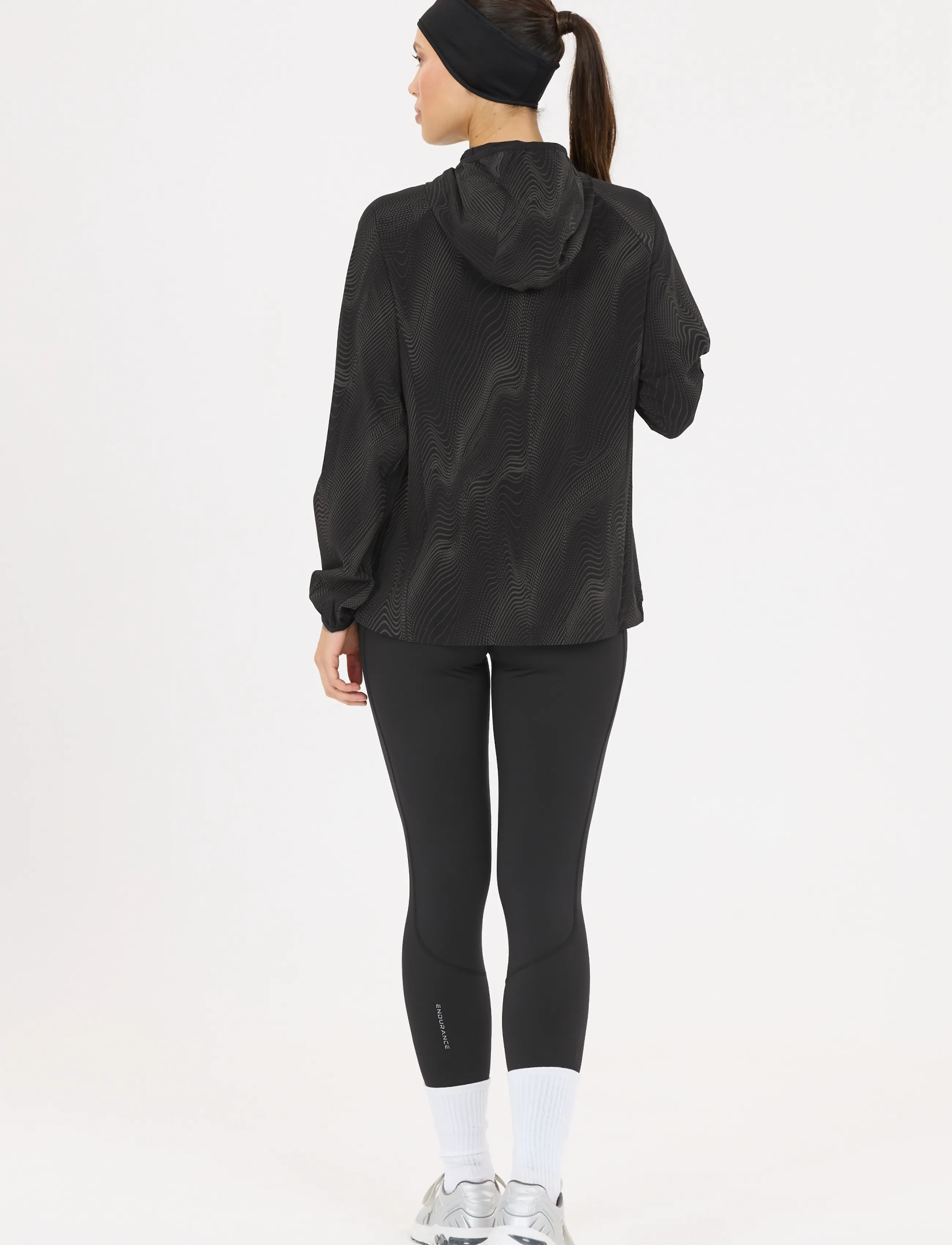 Endurance - Malakas W AOP Jacket - reflex zebra - 3