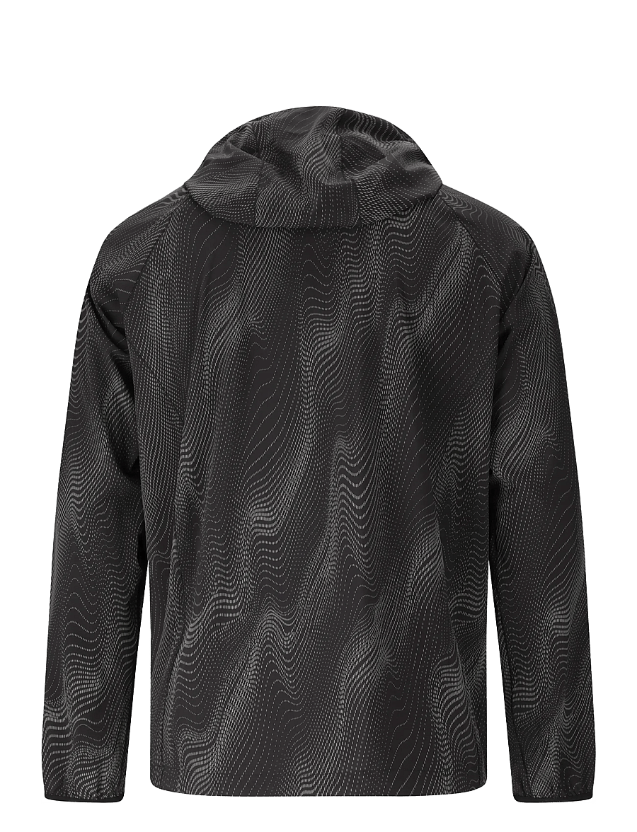 Endurance - Malakas M AOP Jacket - reflex zebra - 2