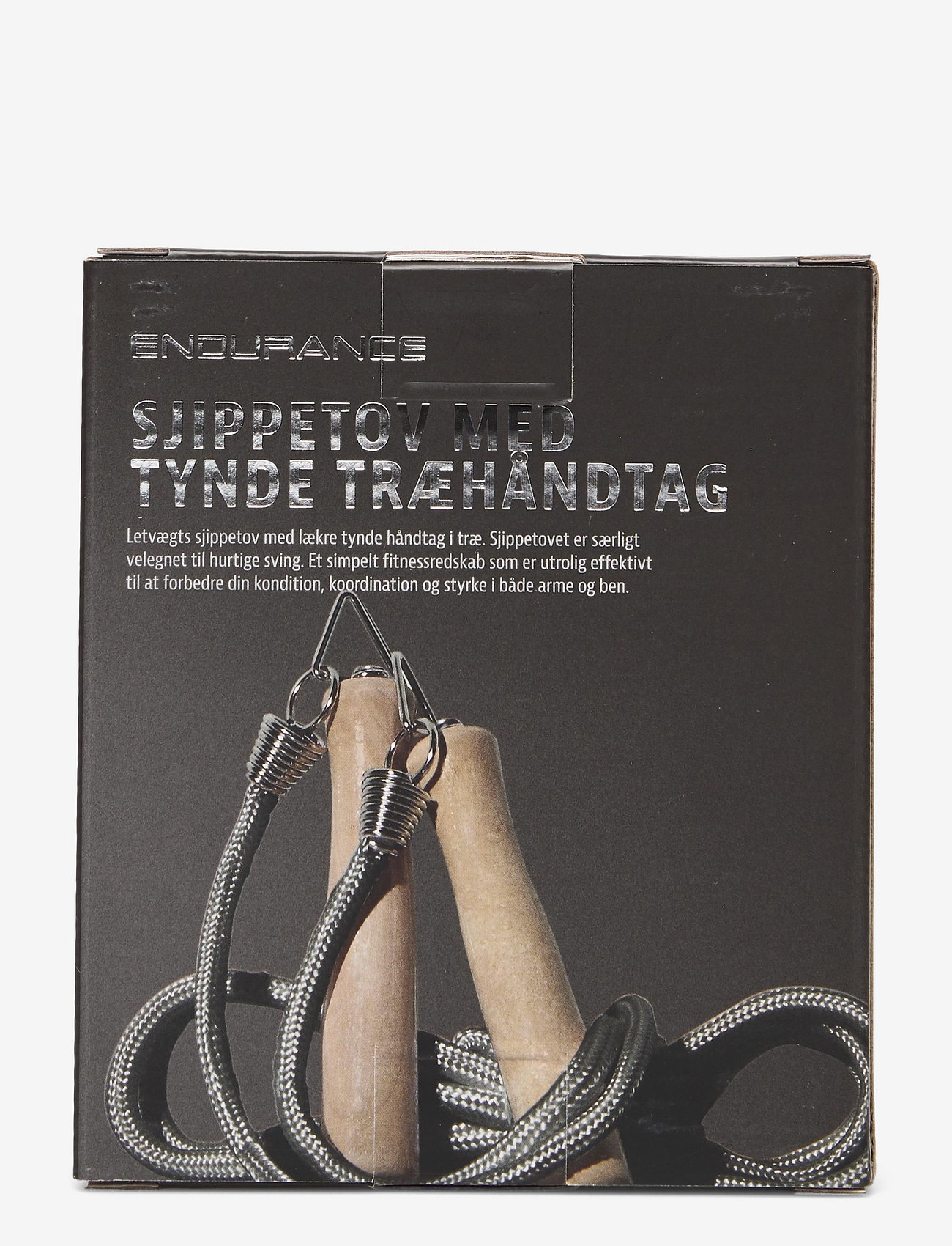 Endurance - Jump Rope wooden handle - hüppenöörid - pearl grey - 0