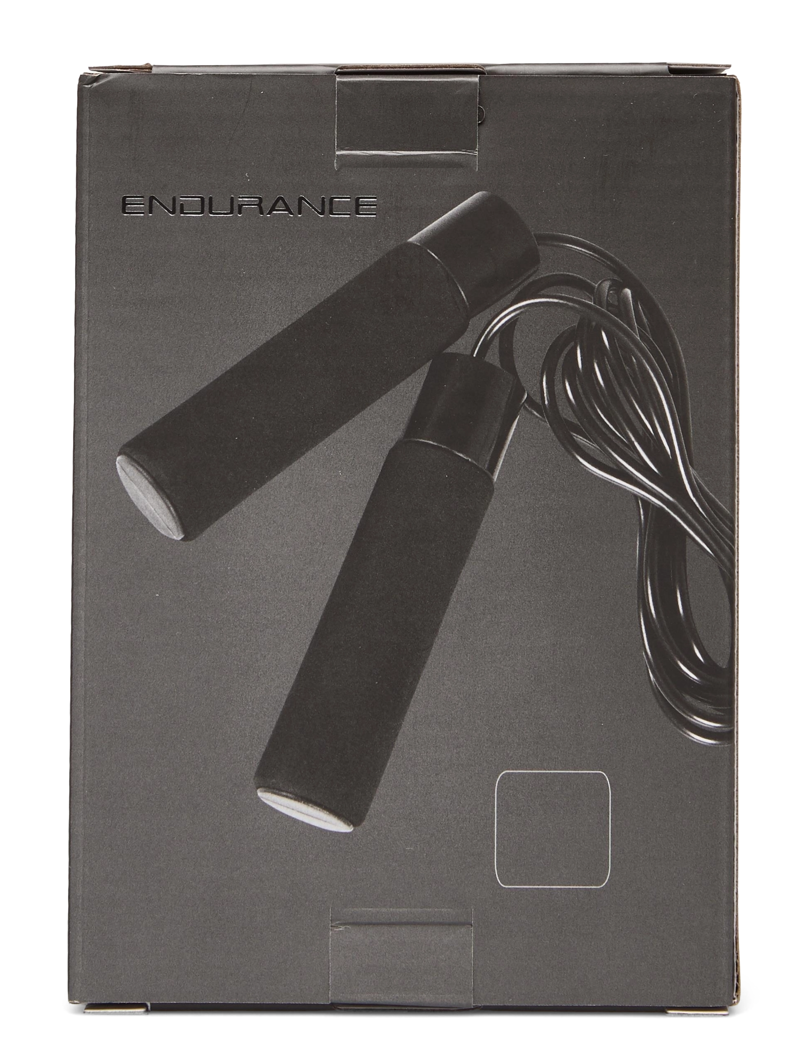 ENDURANCE Jump Rope With Weight Schwarz - One Size - Damen