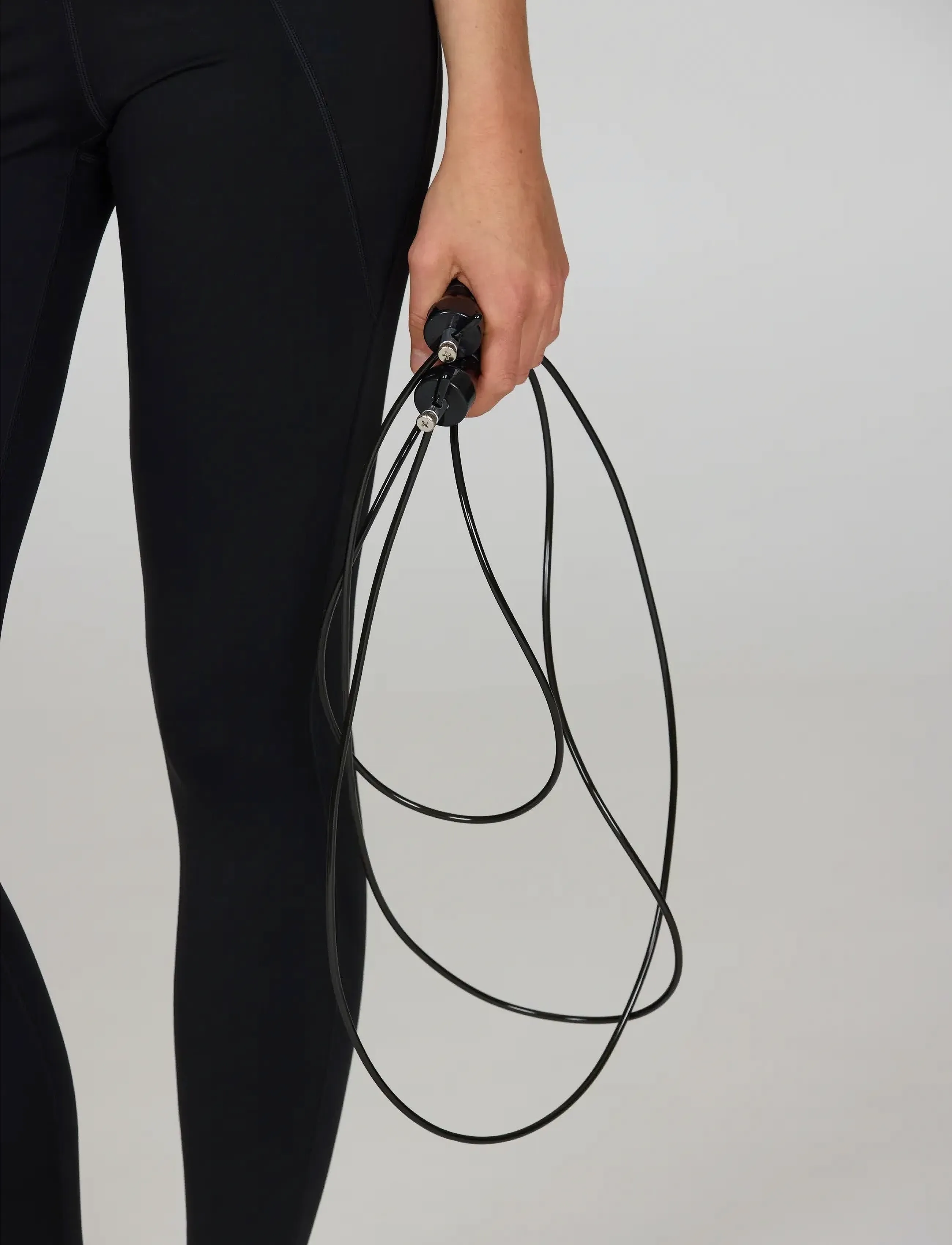 Endurance Cable Jump Rope, One Size, Black, Træningsudstyr > Sjippetove, Dame