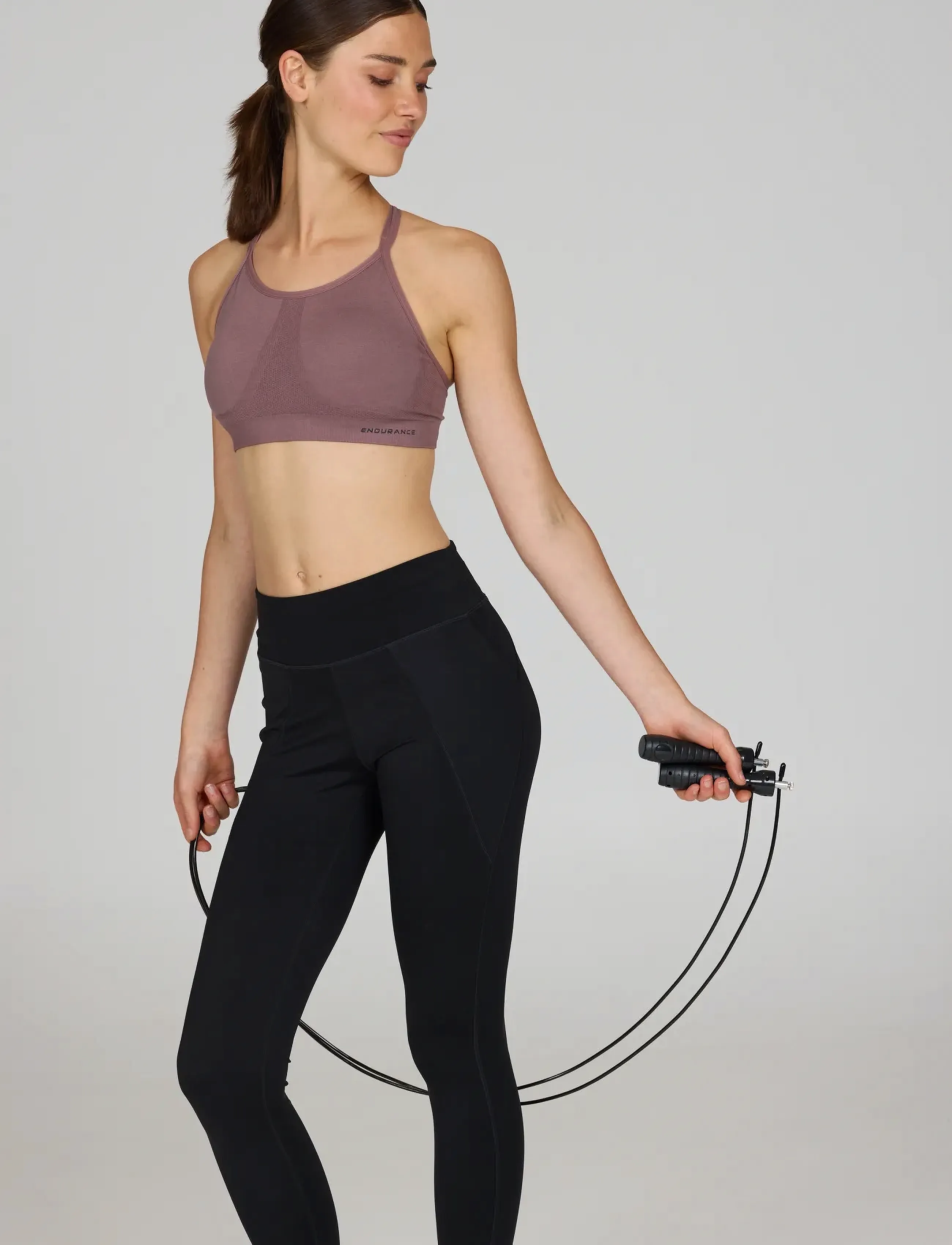 Endurance - Cable Jump Rope - springseile - black - 5