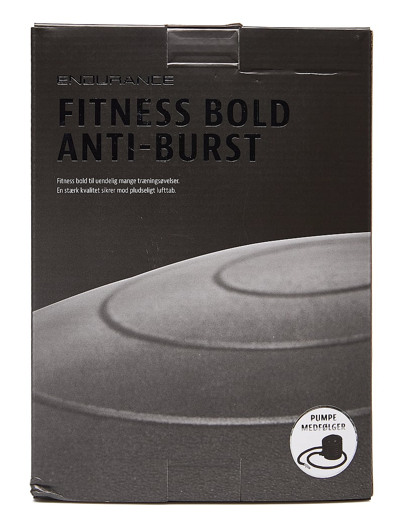 Endurance - Gym ball 65 CM - hjemmetræningsudstyr - silver - 0