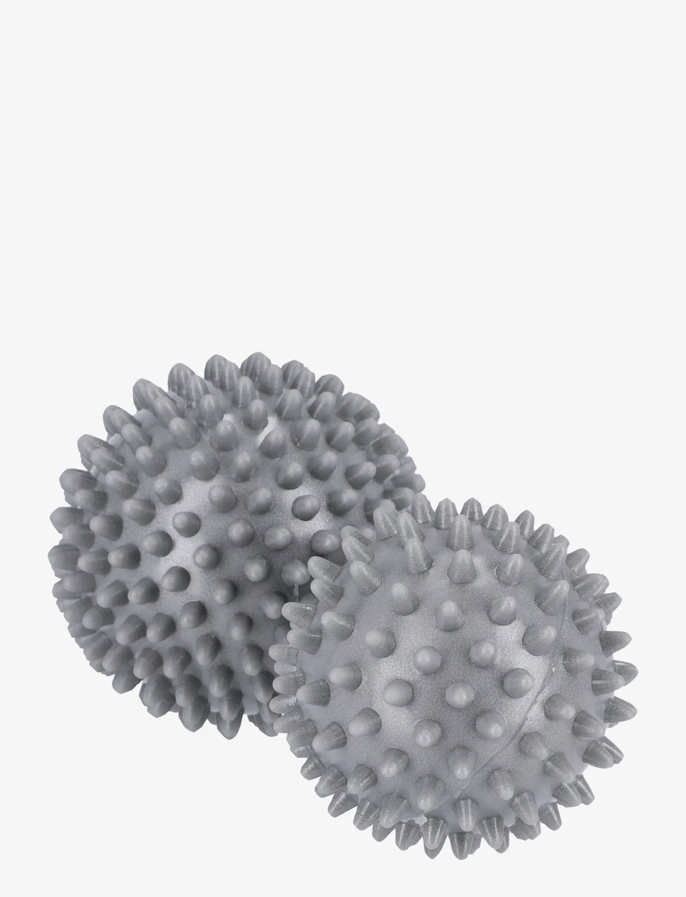 Endurance - Hard massage ball 2 pcs - skumruller & massagebolde - silver - 2