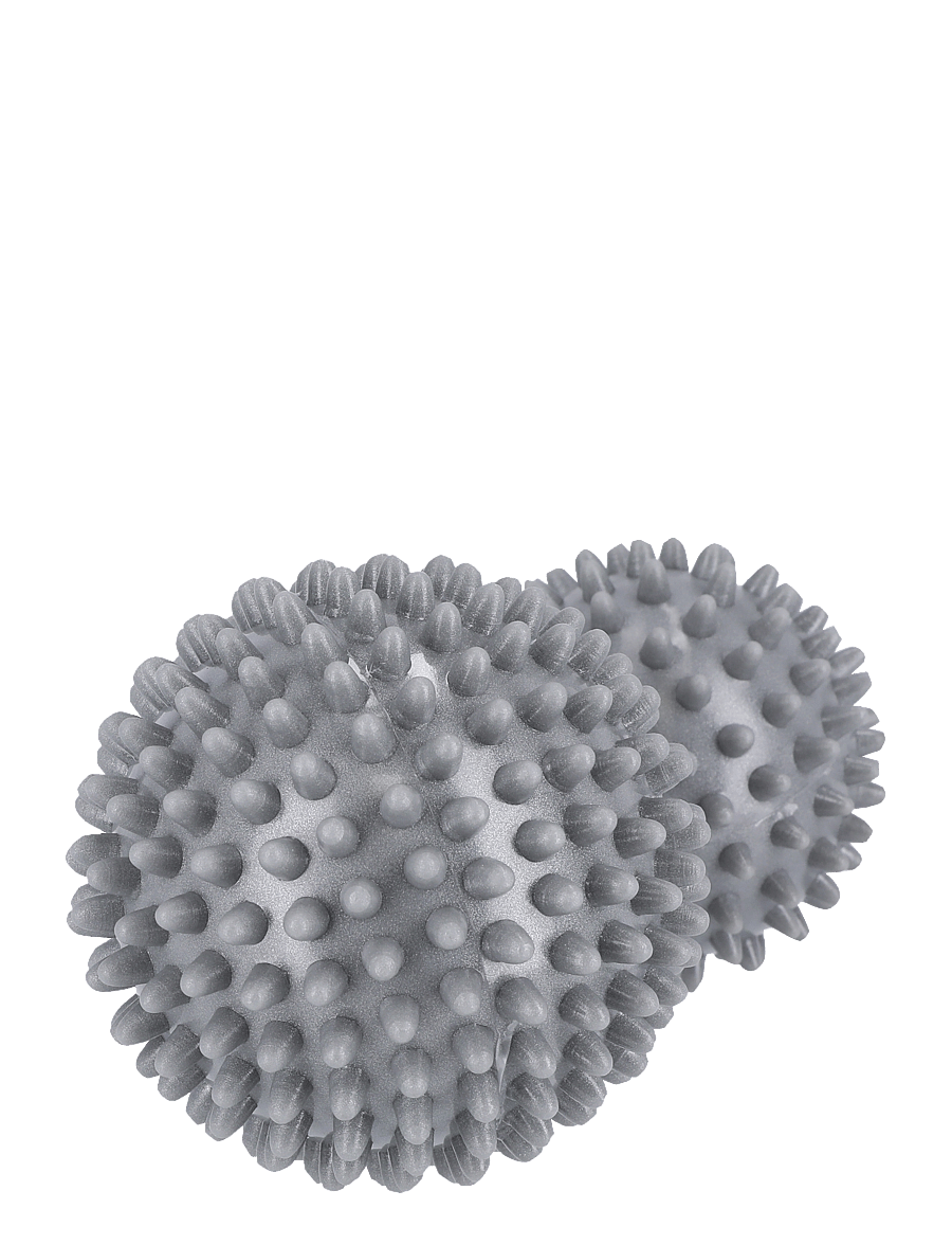 Endurance - Hard massage ball 2 pcs - wałki piankowe i piłki do masażu - silver - 3