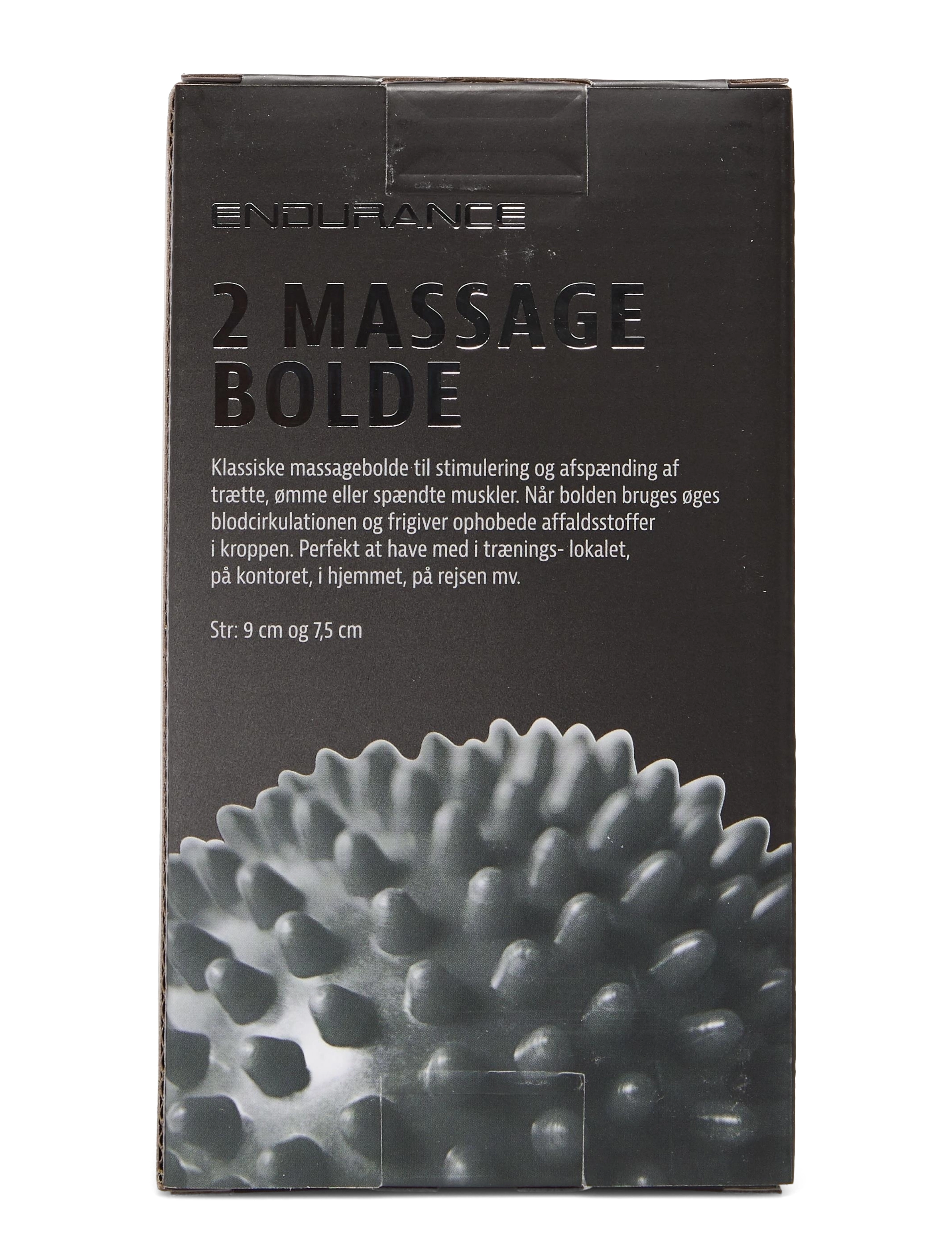 ENDURANCE Soft Massage Ball 2 Pcs Grau - One Size - Damen