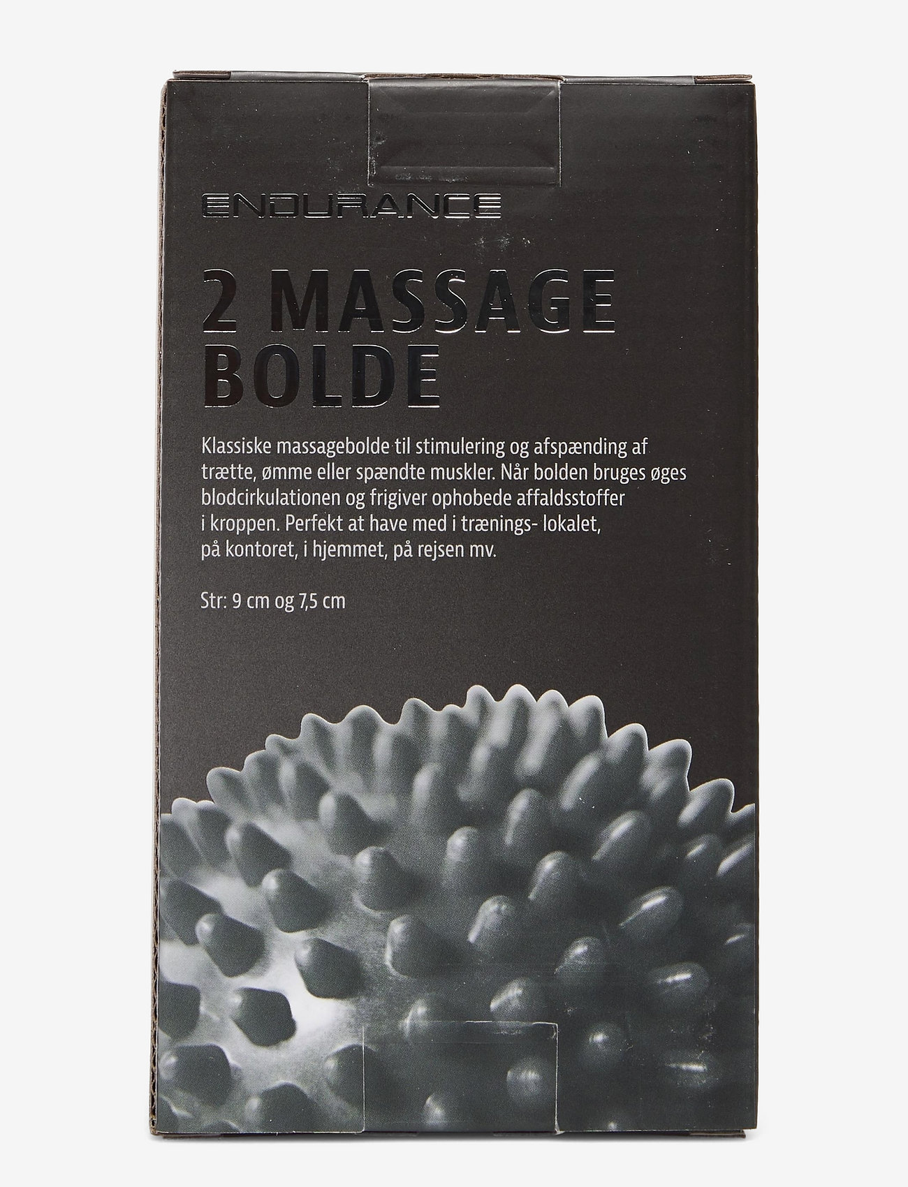 Endurance - Soft massage ball 2 pcs - schaumstoffrollen & massagebälle - silver - 0