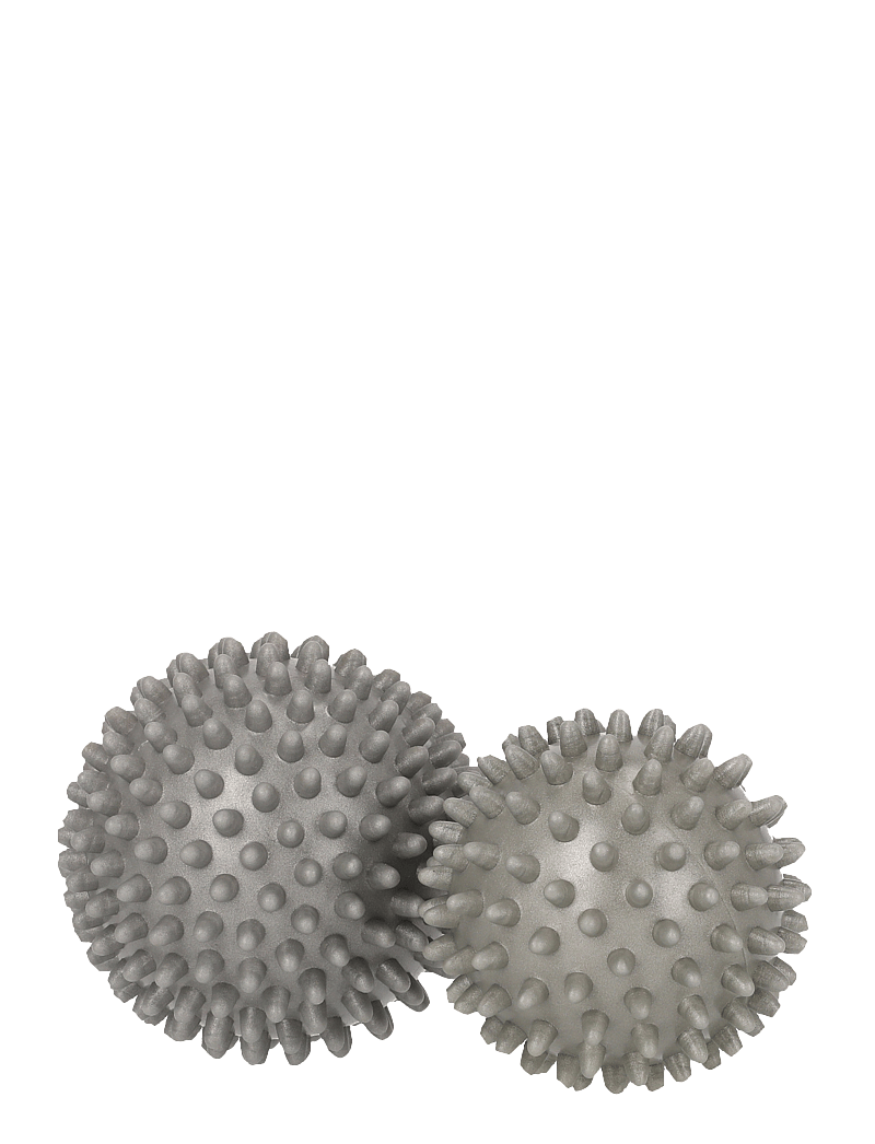 Endurance - Soft massage ball 2 pcs - schaumstoffrollen & massagebälle - silver - 4